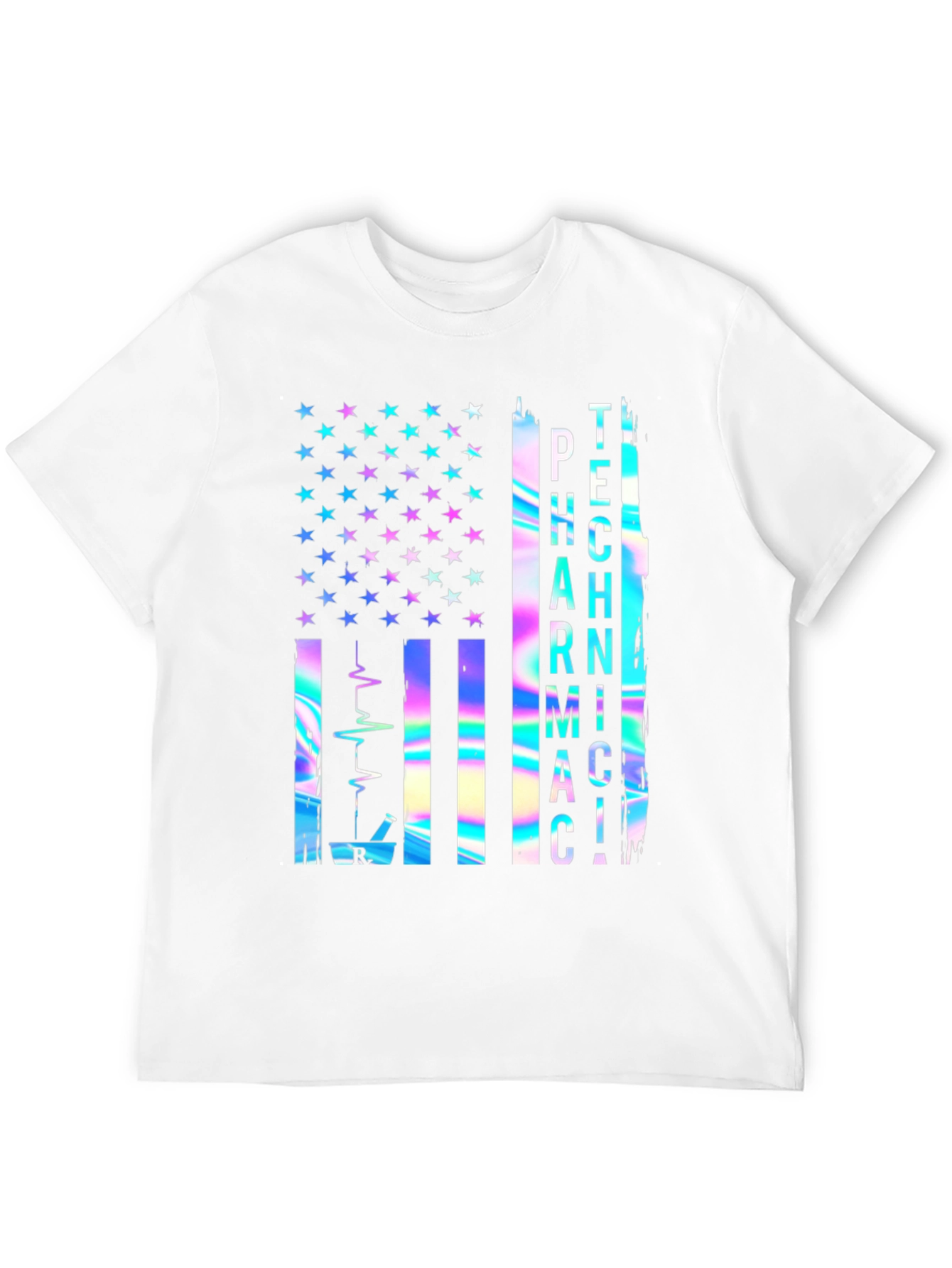 Pharmacy Technician Flag T-Shirt