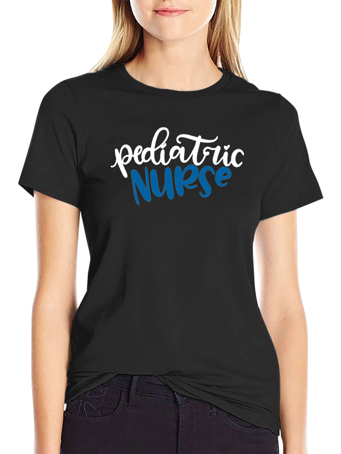 Pediatric Nurse Tee - Stylish Medical Professional Apparel