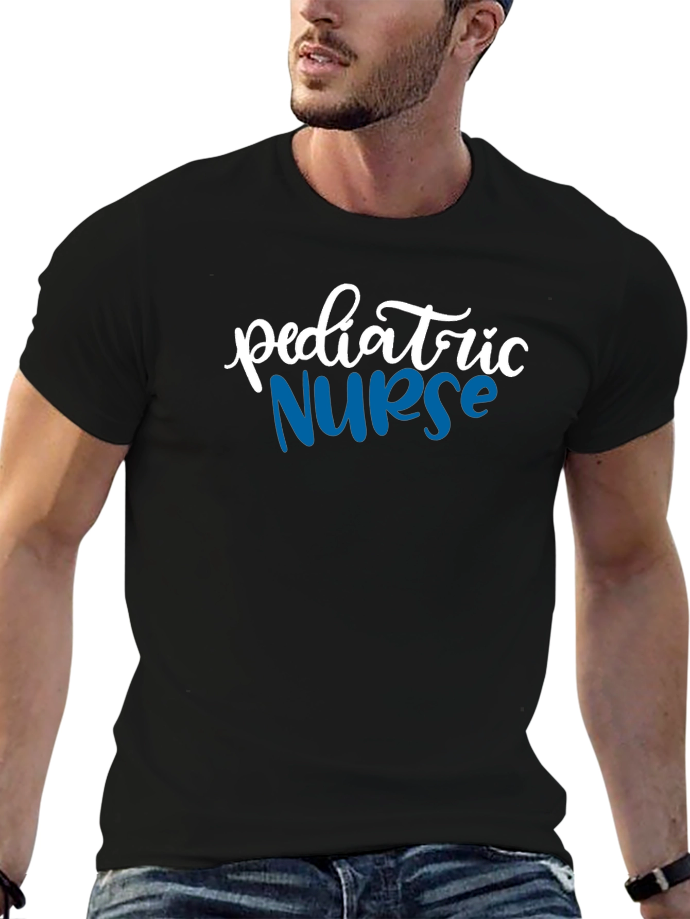Pediatric Nurse Tee - Stylish Medical Professional Apparel