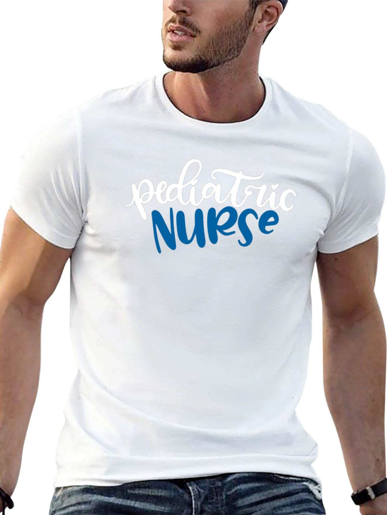 Pediatric Nurse Tee - Stylish Medical Professional Apparel
