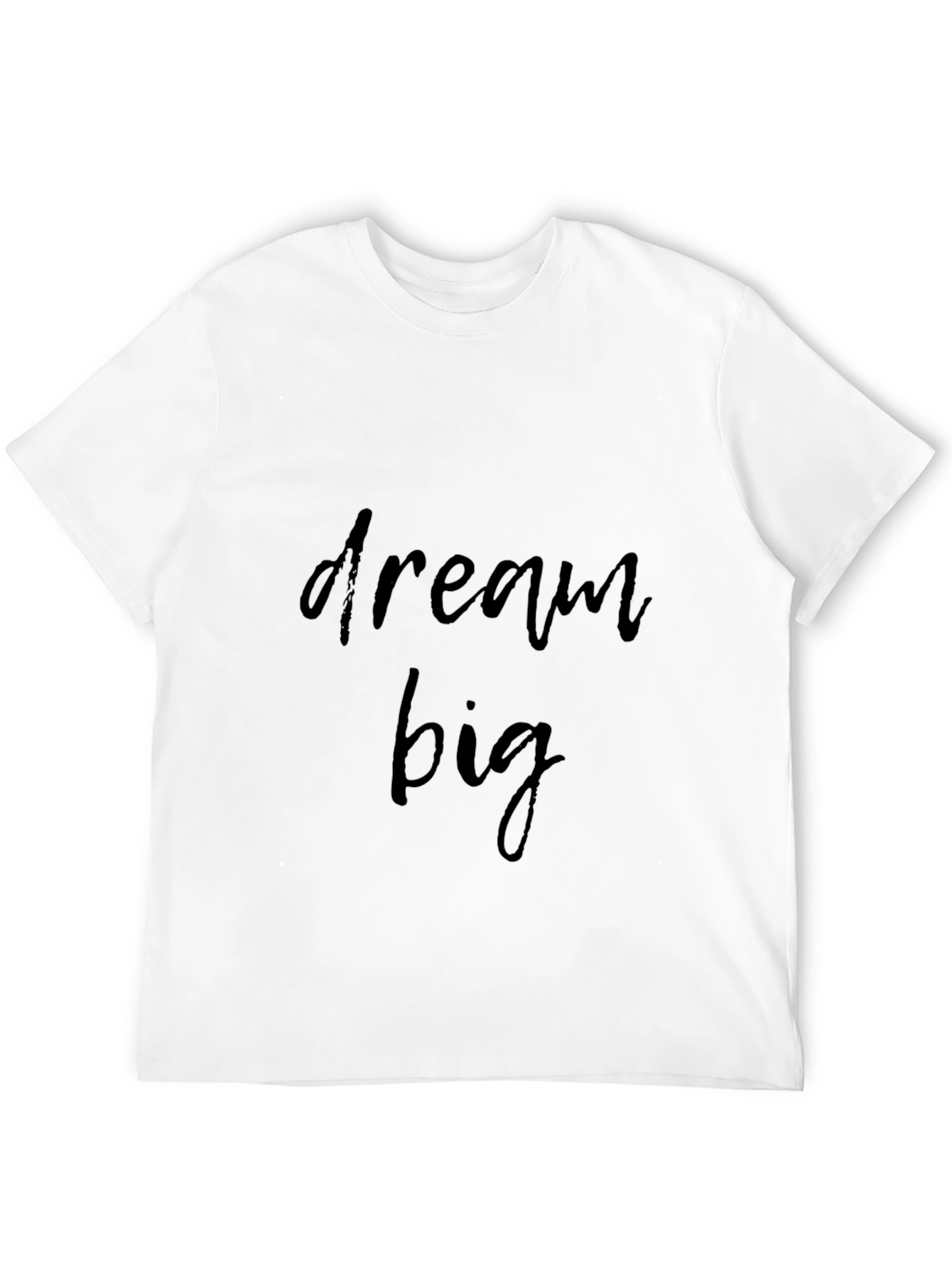 Dream Big Black Graphic Tee