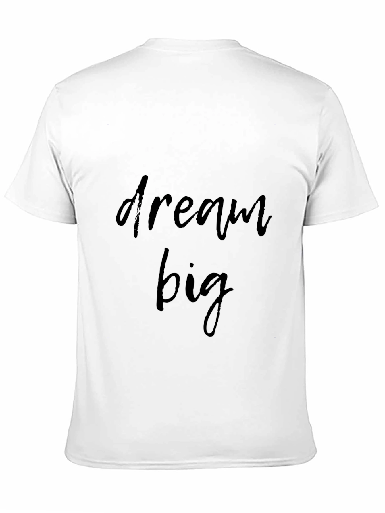Dream Big Black Graphic Tee