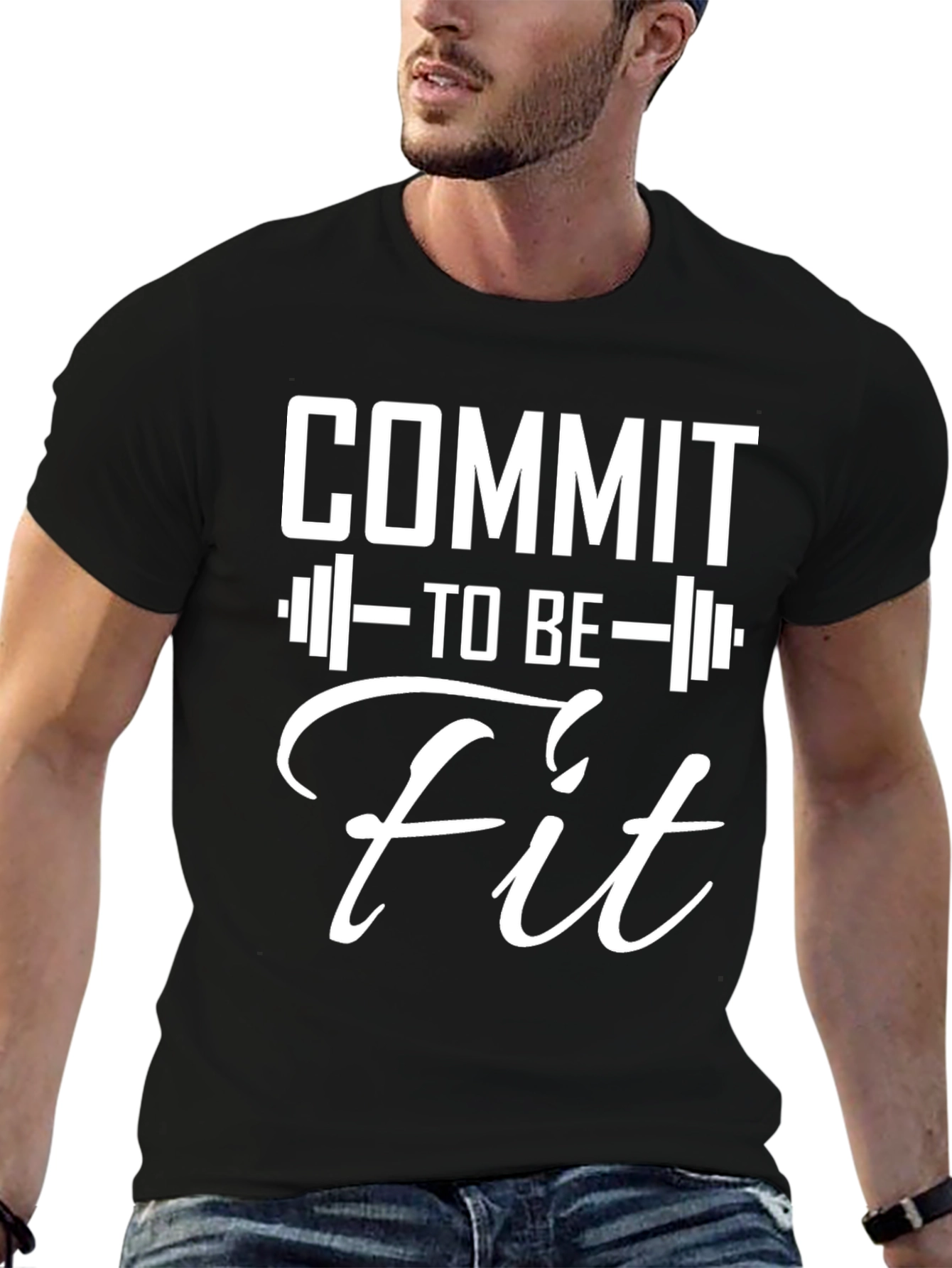 Commit to be Fit Graphic T-Shirt