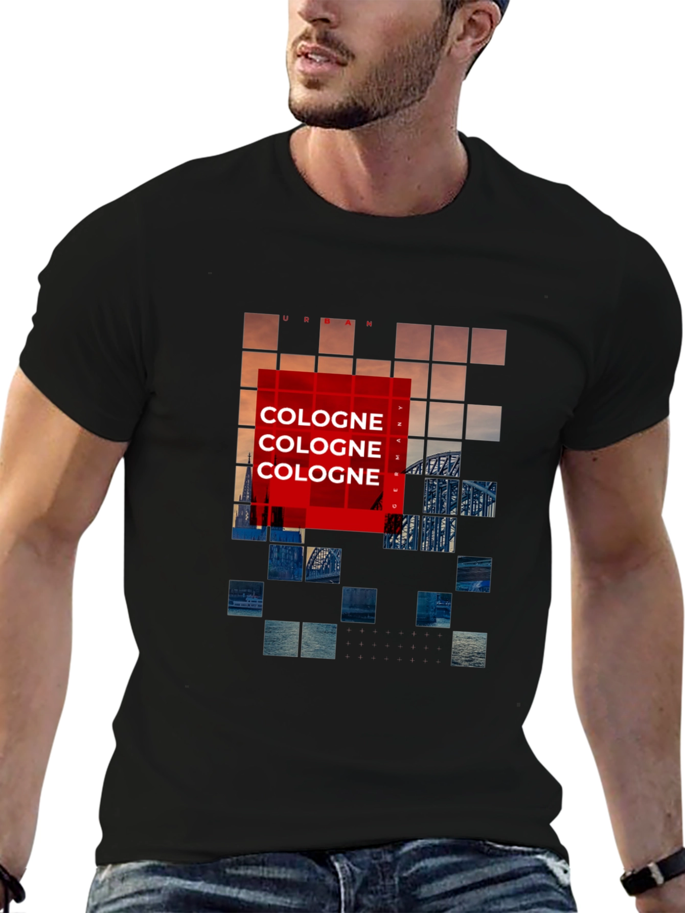 Cologne Graphic T-Shirt - Urban City Design