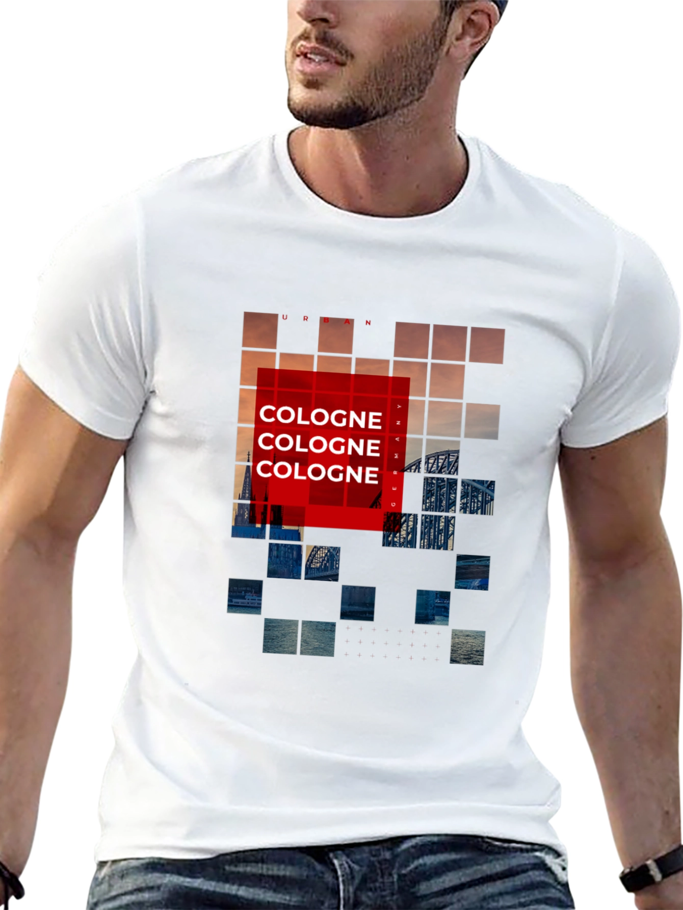 Cologne Graphic T-Shirt - Urban City Design