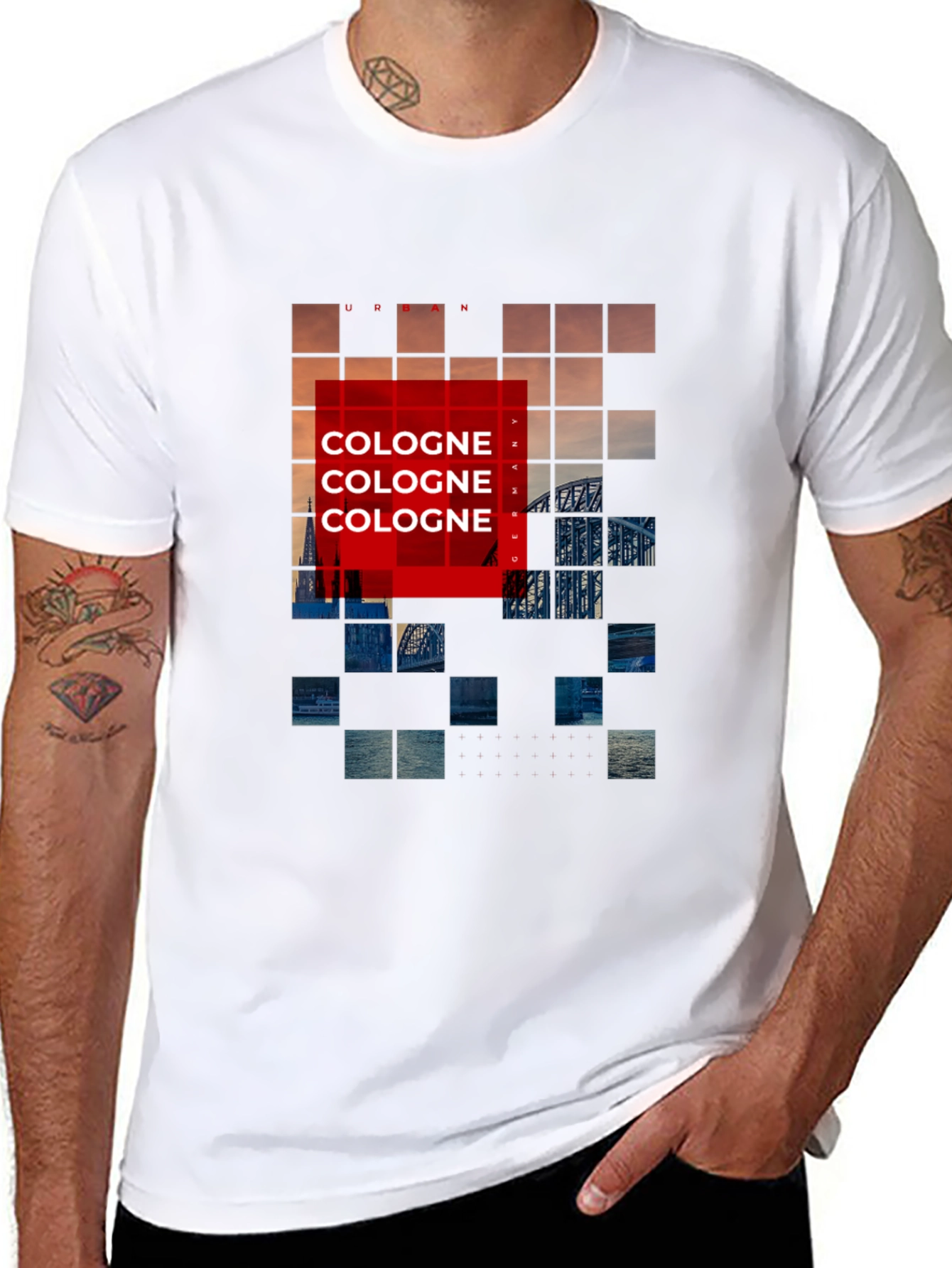 Cologne Graphic T-Shirt - Urban City Design