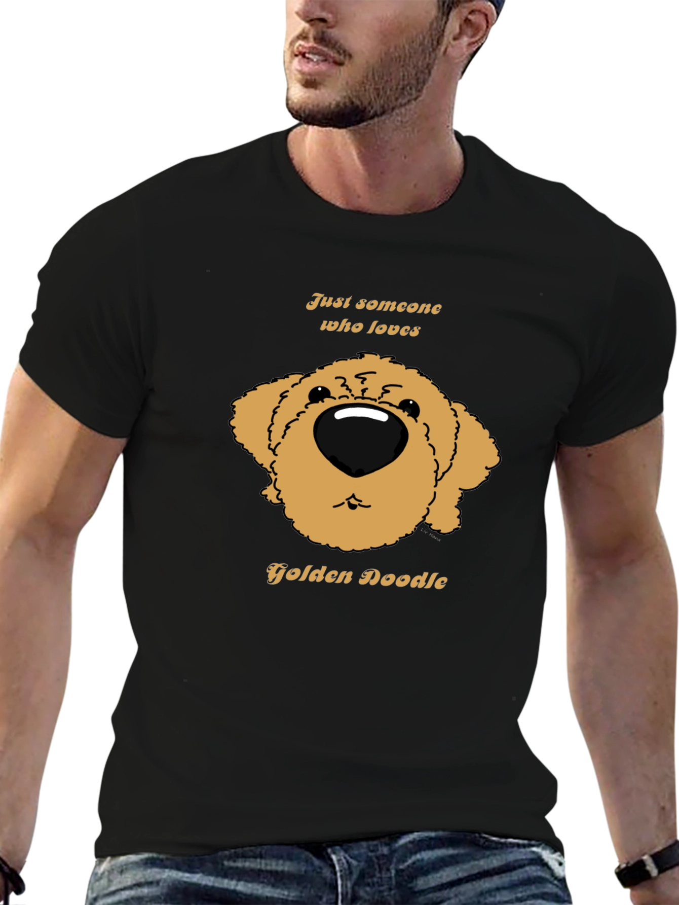 Golden Doodle Lover T-Shirt - Cute Dog Graphic Tee