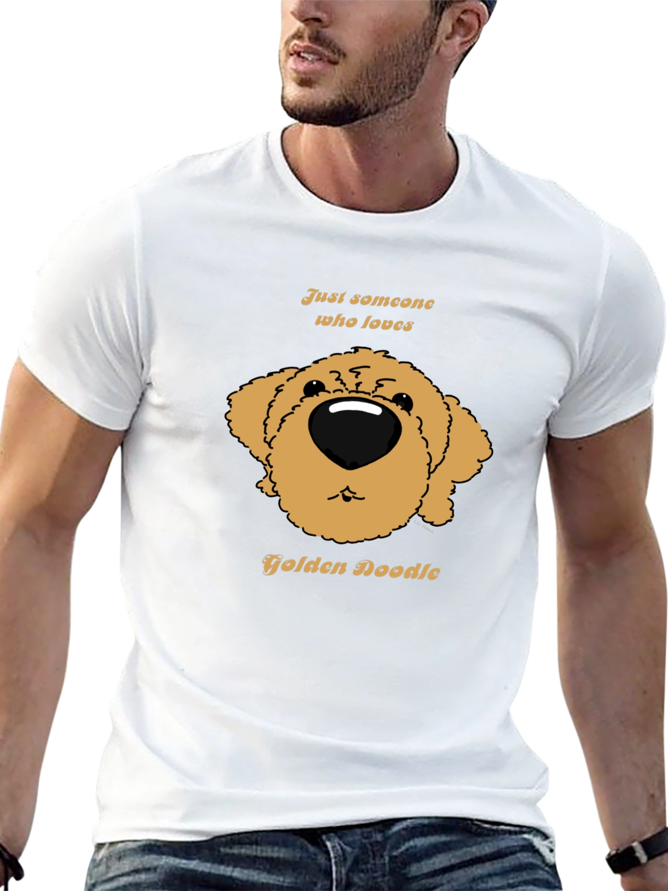 Golden Doodle Lover T-Shirt - Cute Dog Graphic Tee