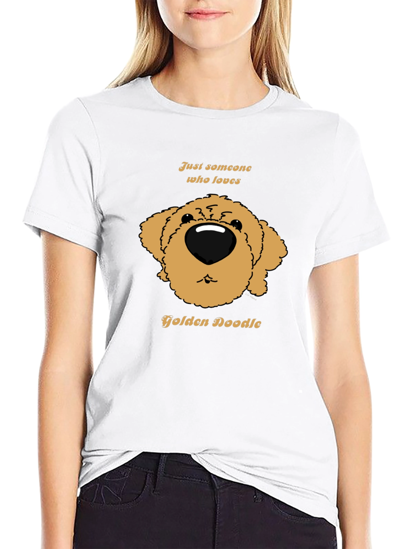 Golden Doodle Lover T-Shirt - Cute Dog Graphic Tee