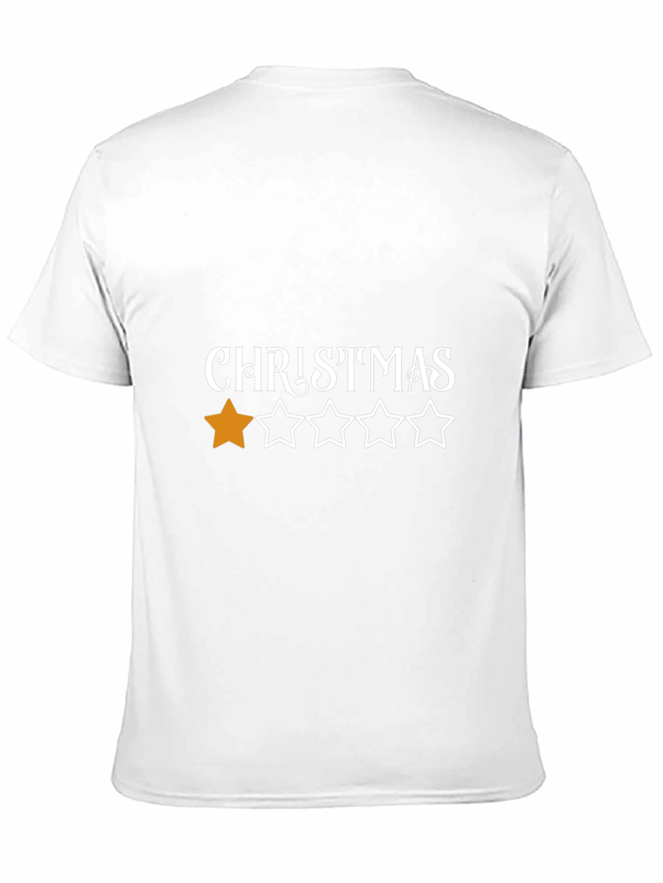 One Star Christmas T-Shirt - Holiday Humor