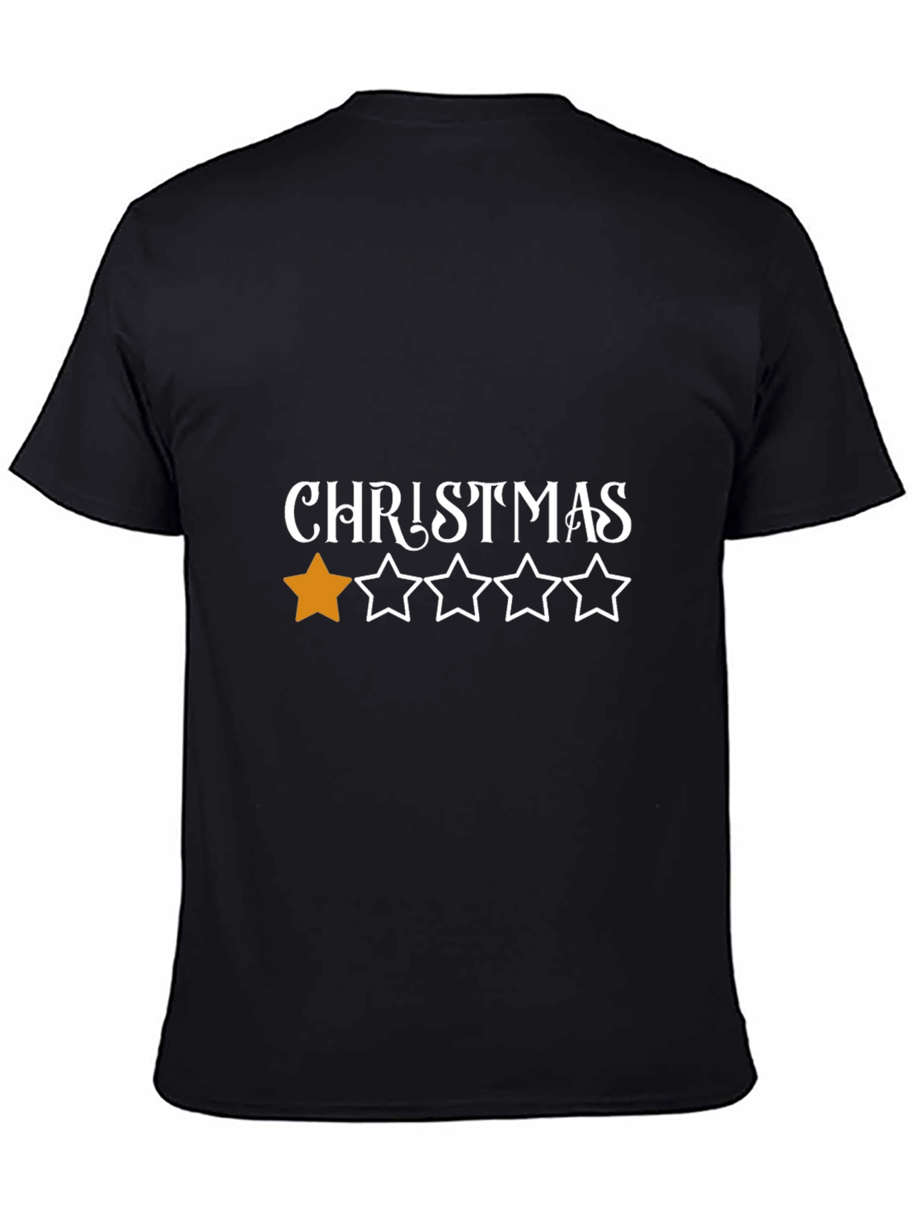 One Star Christmas T-Shirt - Holiday Humor