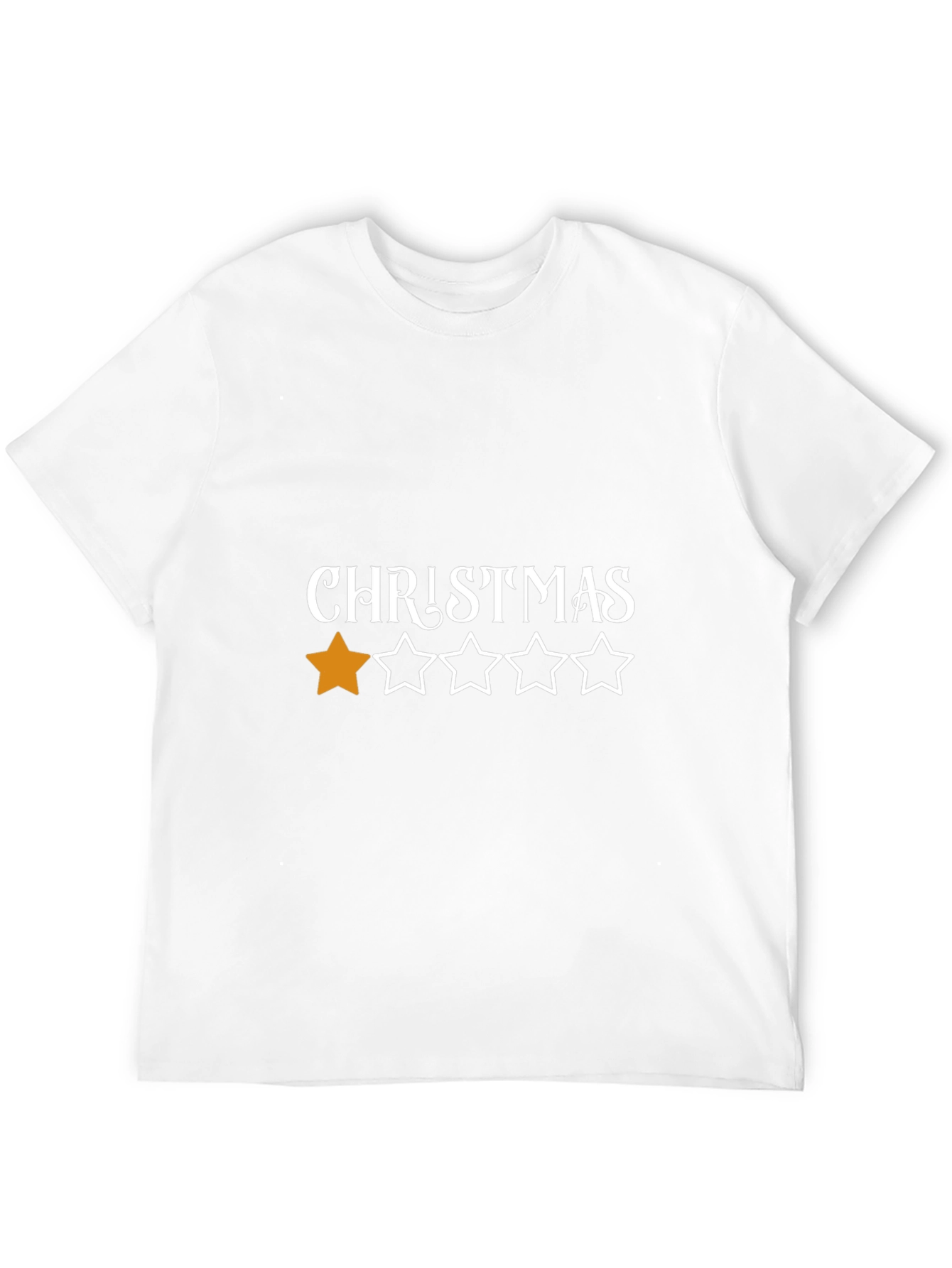 One Star Christmas T-Shirt - Holiday Humor