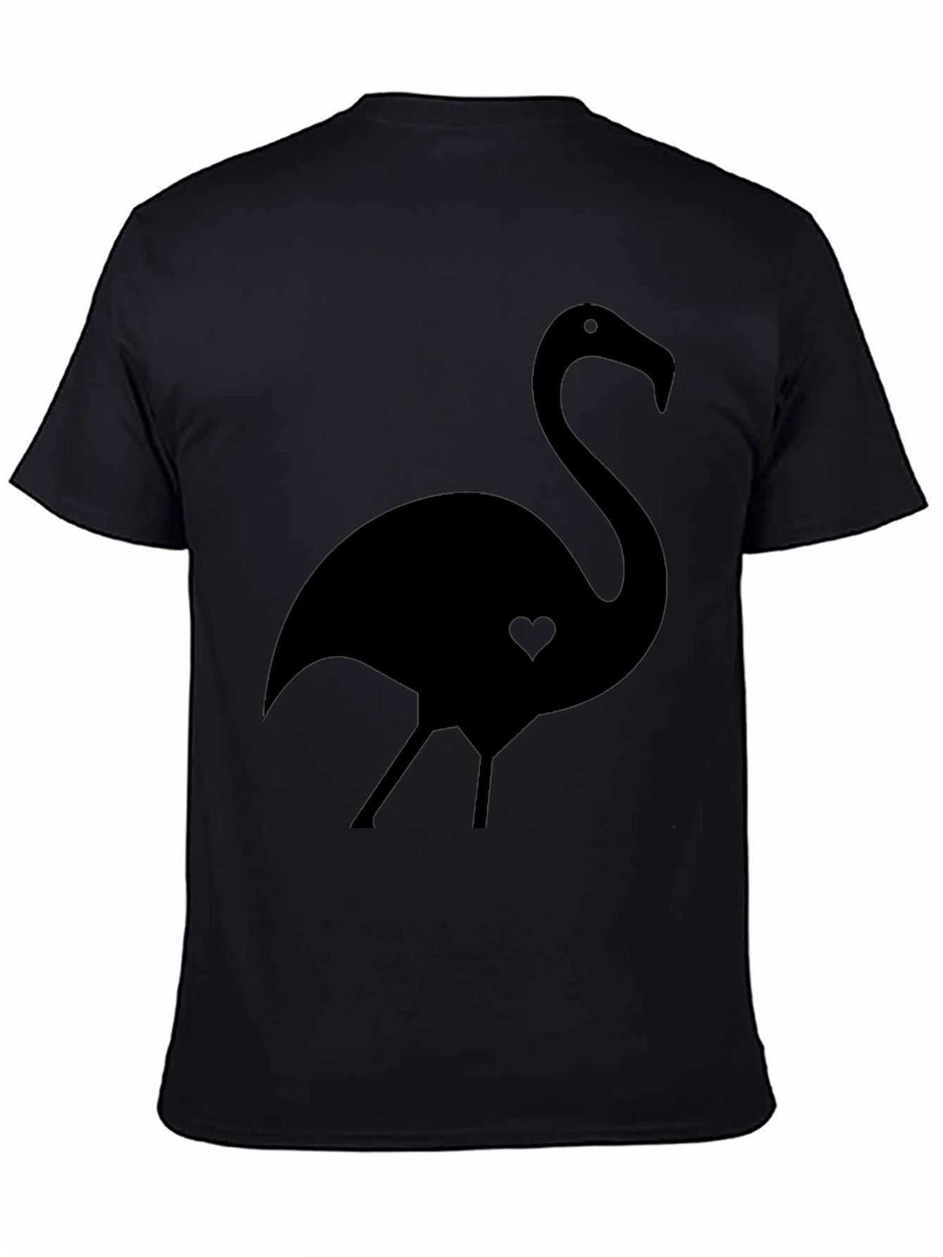 Black Flamingo Tee - Stylish & Unique Design