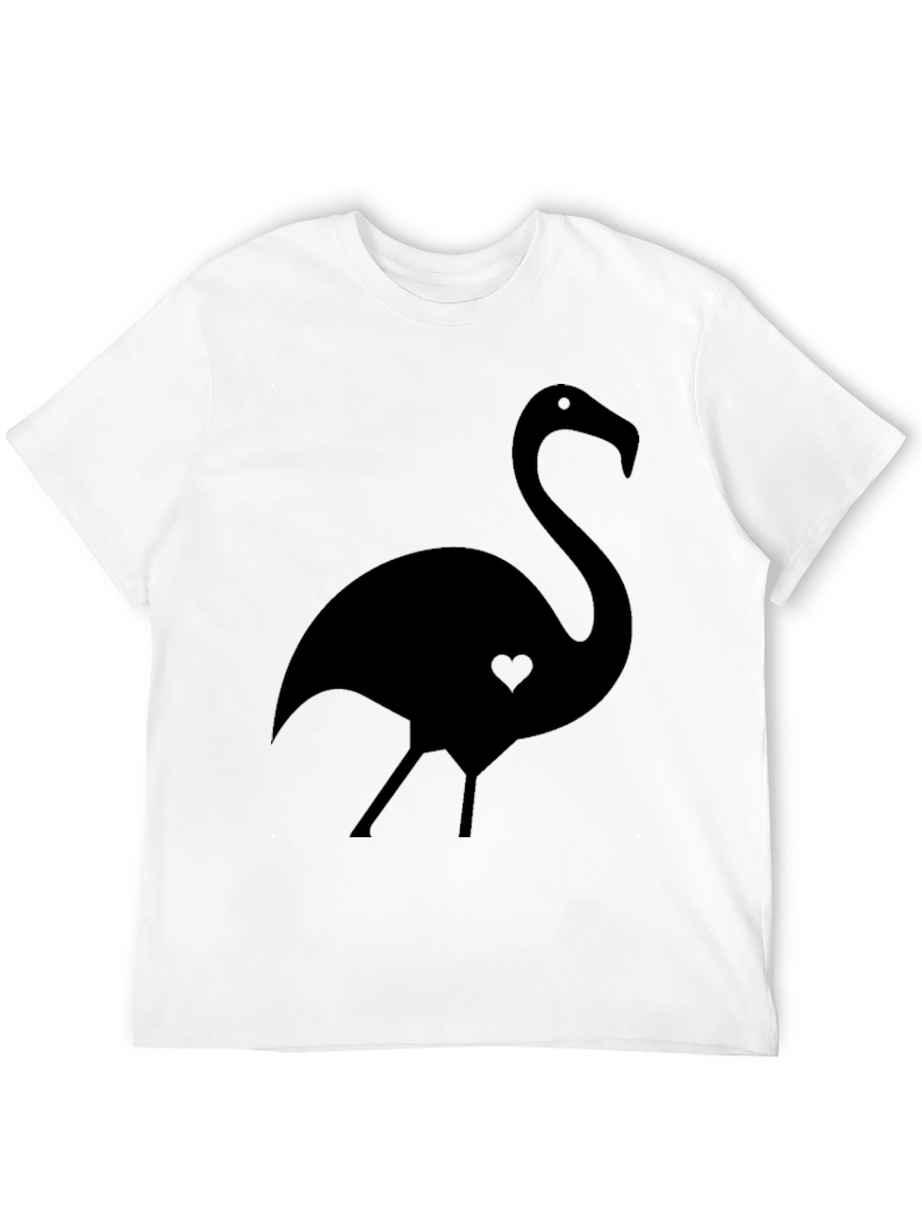 Black Flamingo Tee - Stylish & Unique Design