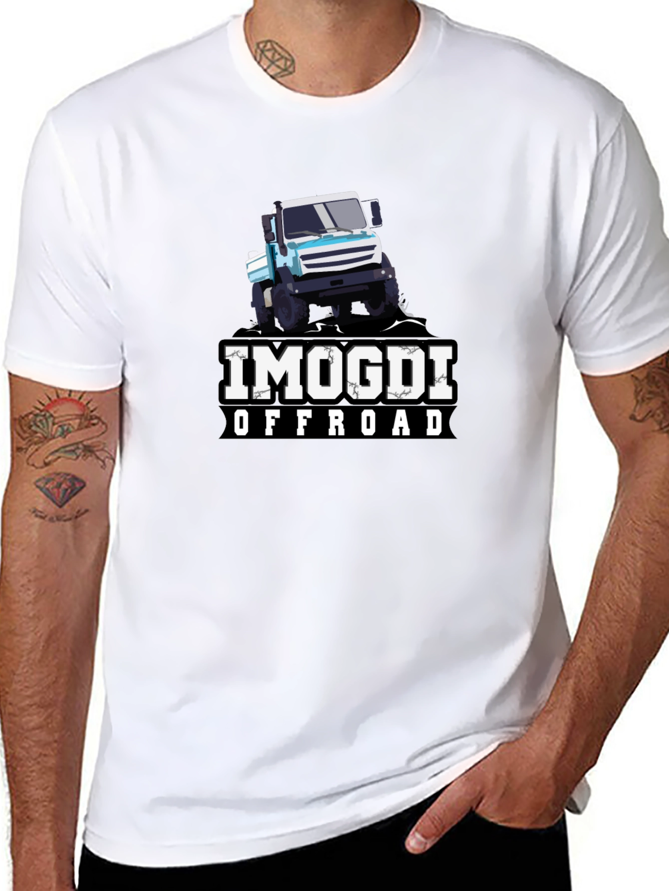 IMOGDI Offroad Graphic Tee - Black