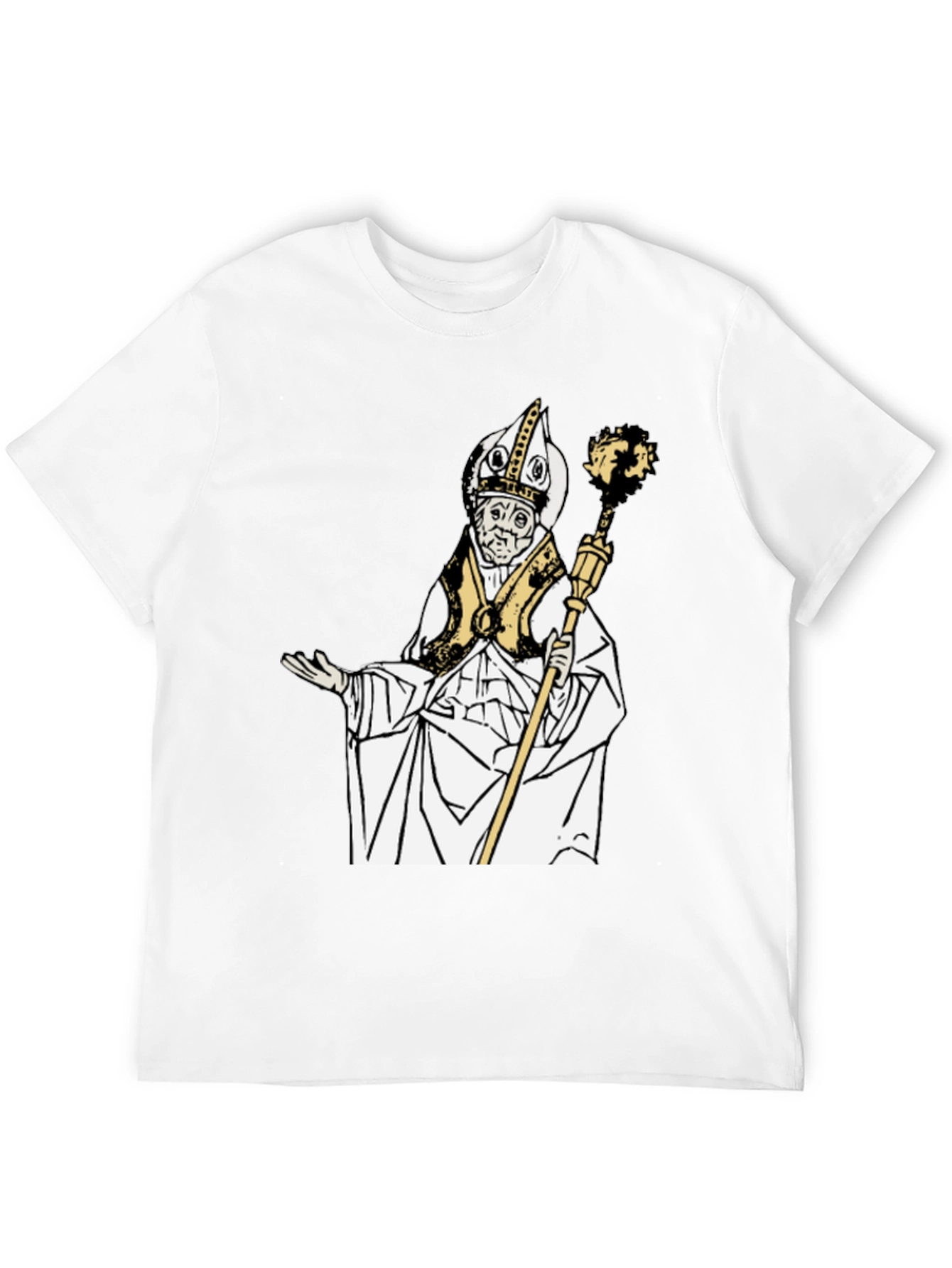 Saint Nicholas Graphic T-Shirt - Unisex Black Tee