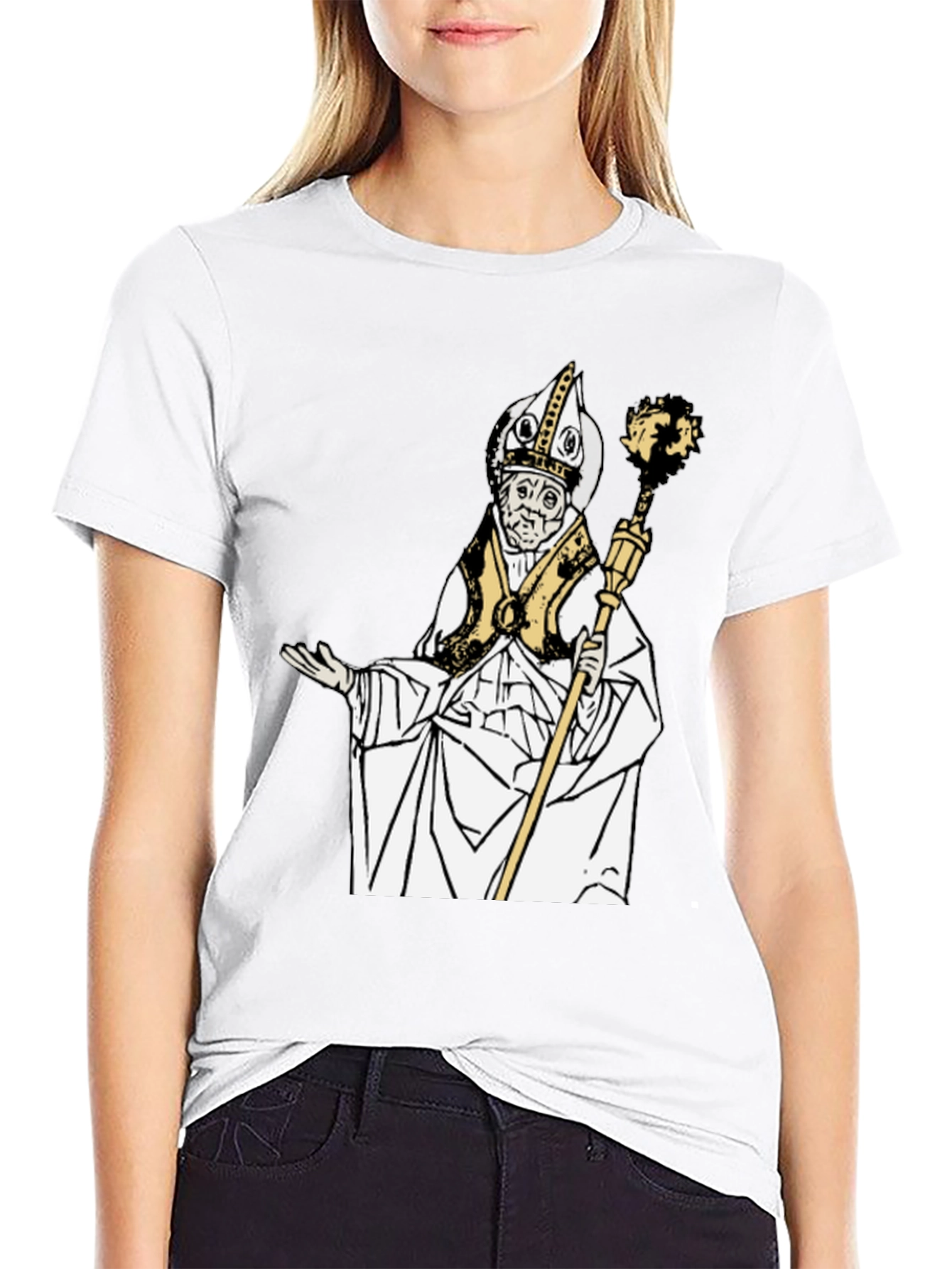 Saint Nicholas Graphic T-Shirt - Unisex Black Tee