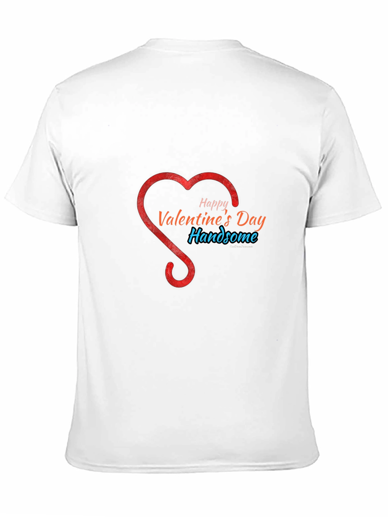 Valentines Day Handsome Graphic T-Shirt