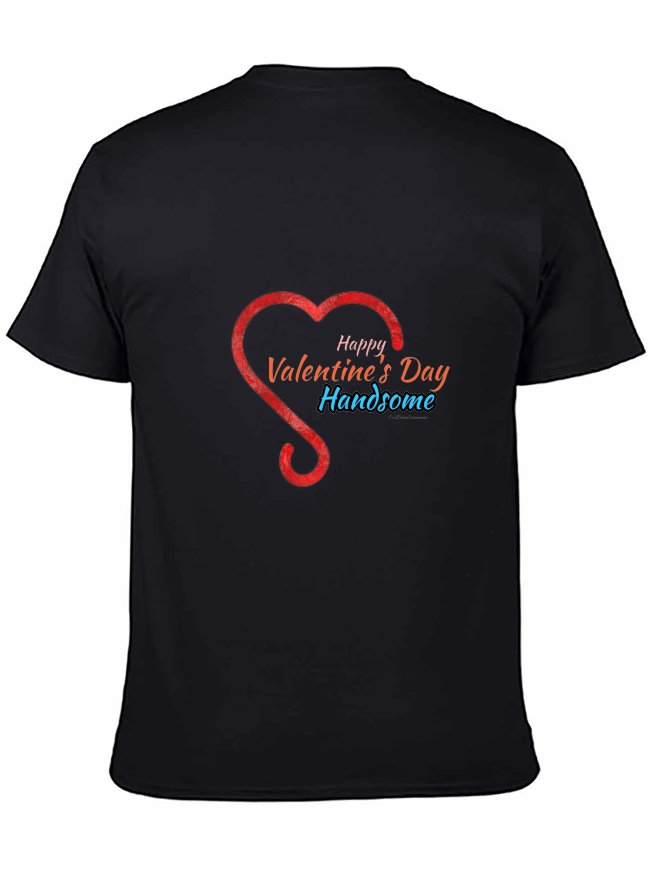 Valentines Day Handsome Graphic T-Shirt