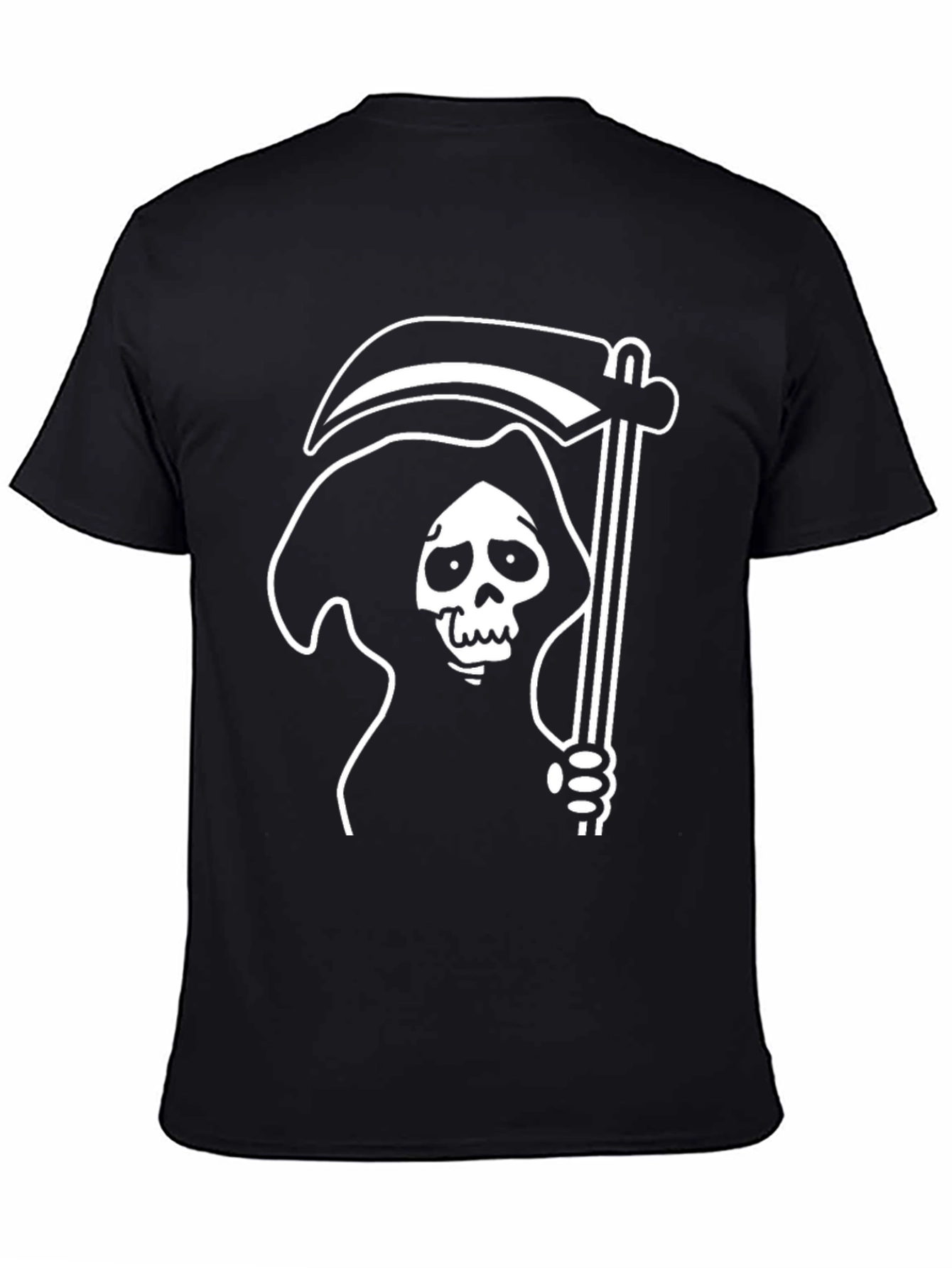 Grim Reaper Graphic Black T-Shirt
