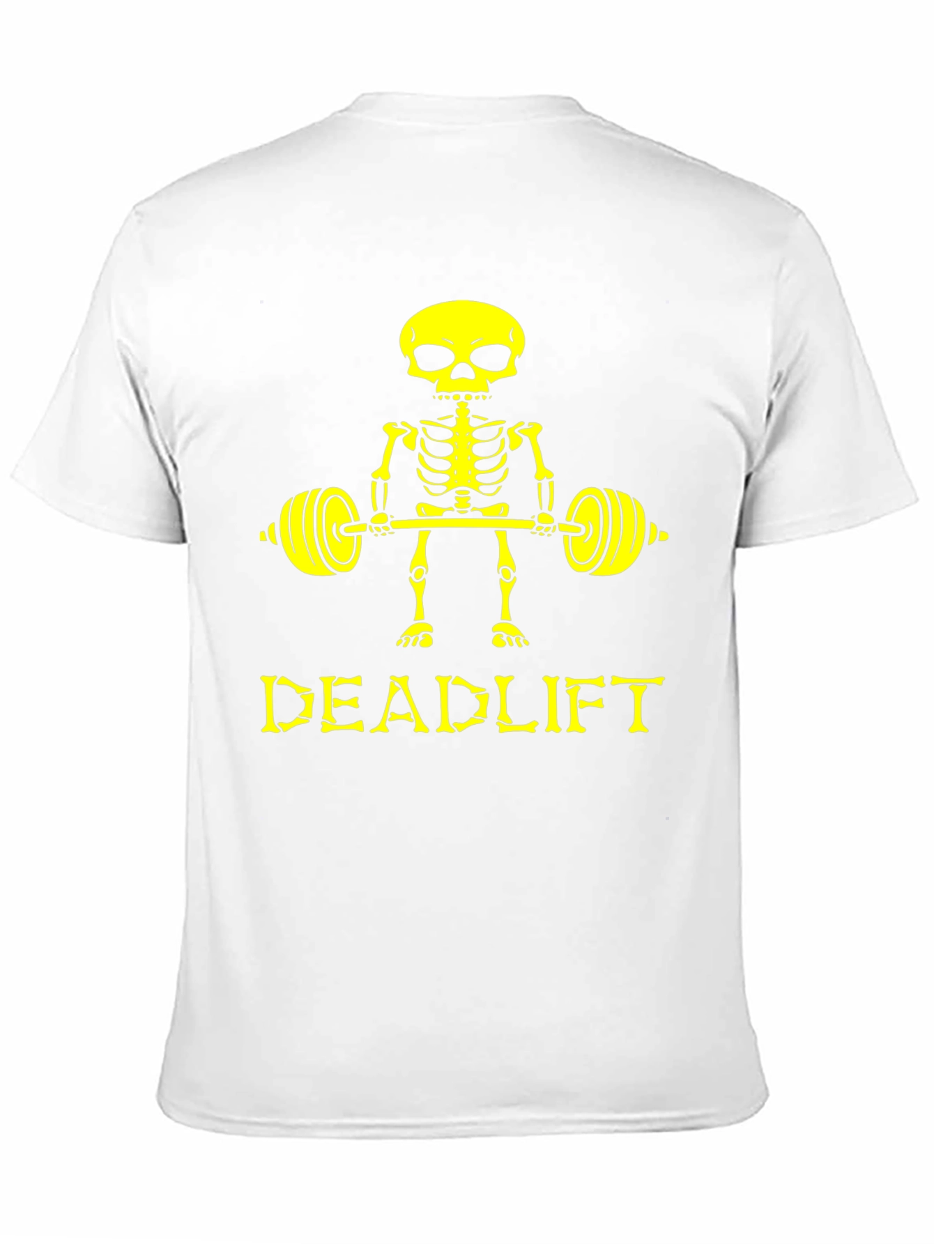 Deadlift Skeleton Graphic T-Shirt - Weightlifting Humor