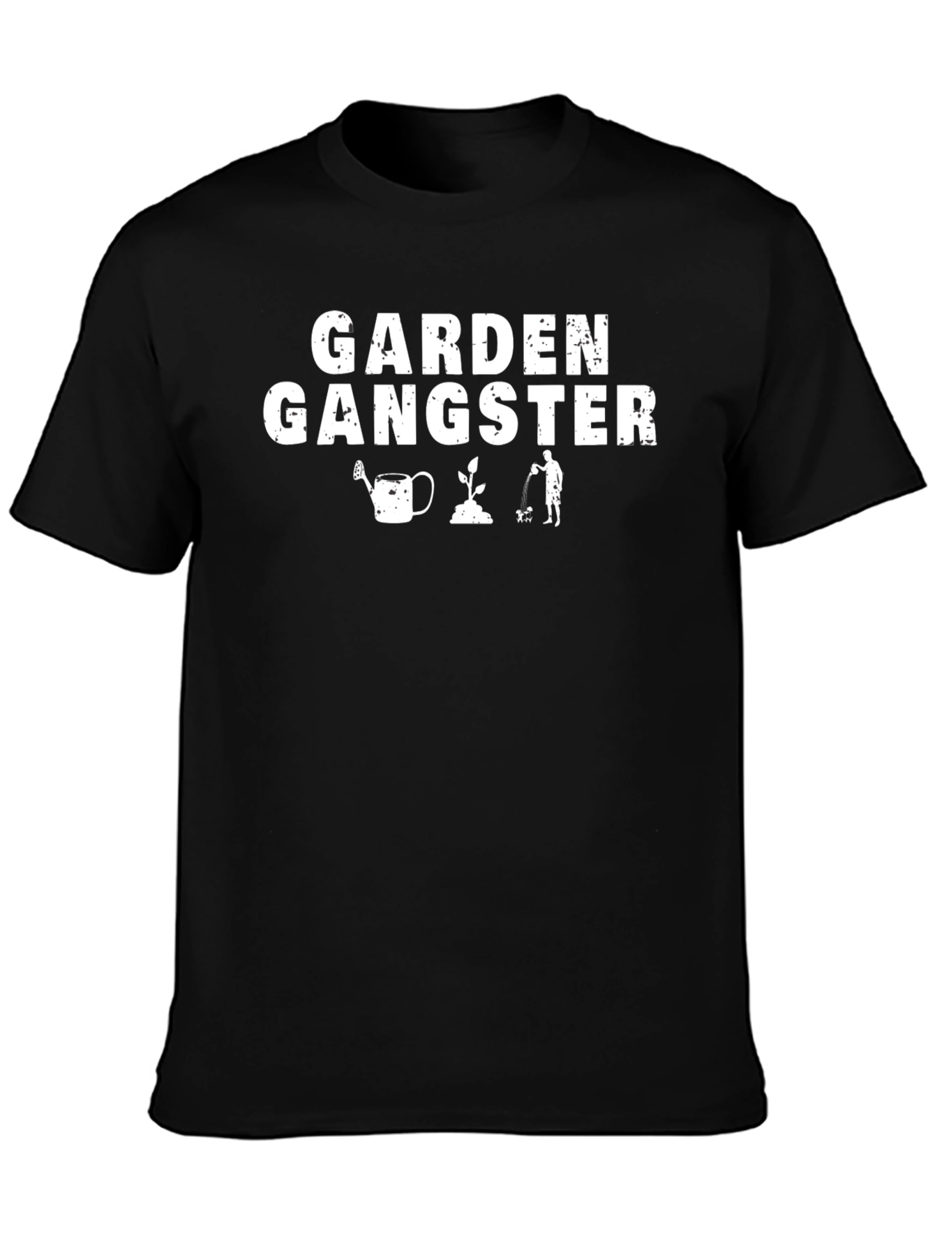 Garden Gangster Black T-Shirt