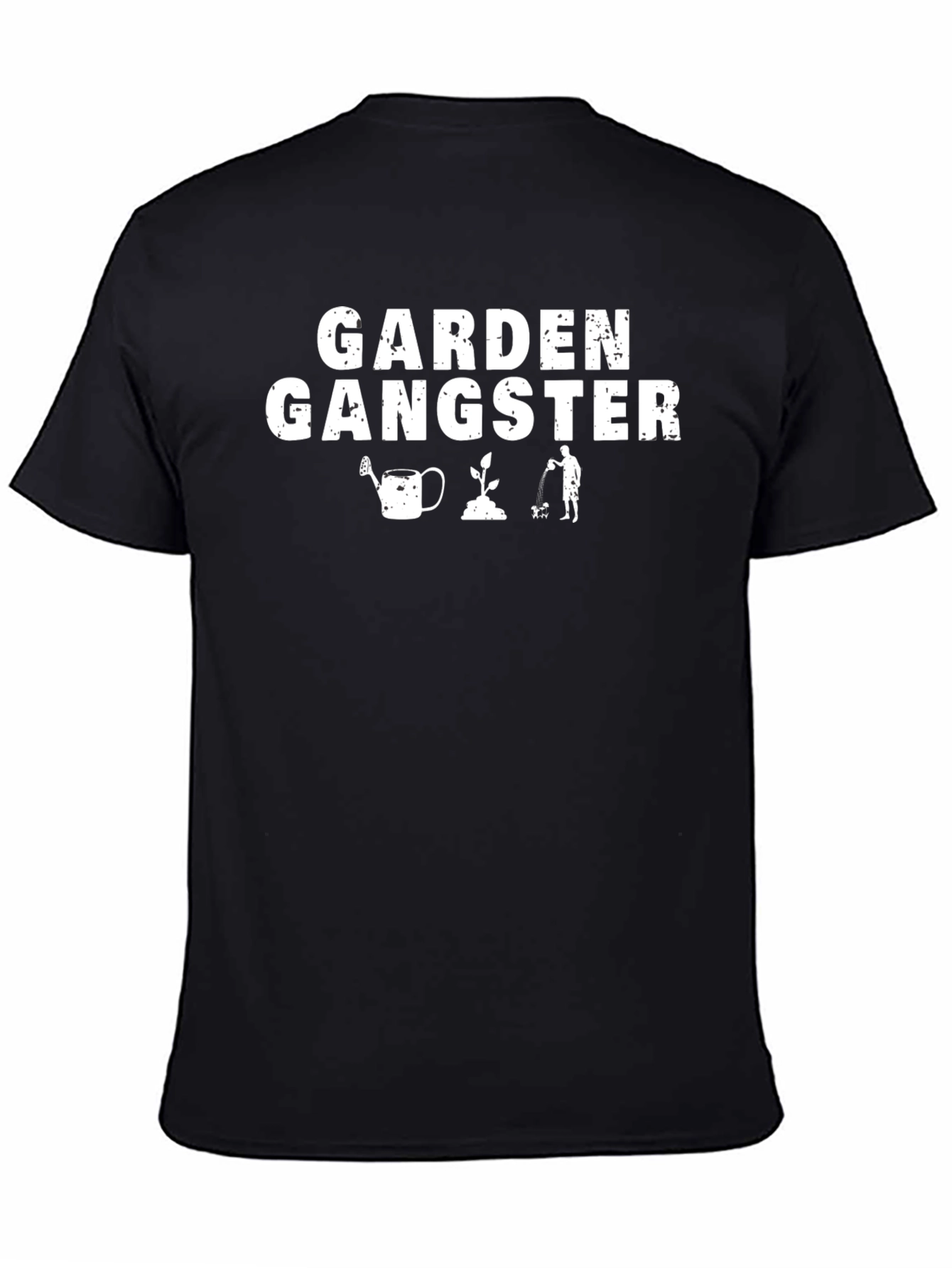 Garden Gangster Black T-Shirt