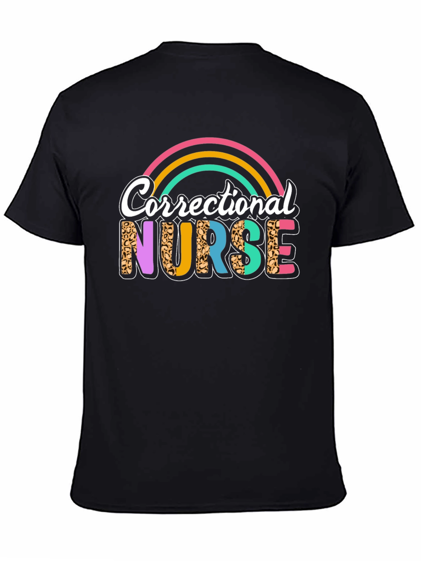 Correctional Nurse Rainbow Tee