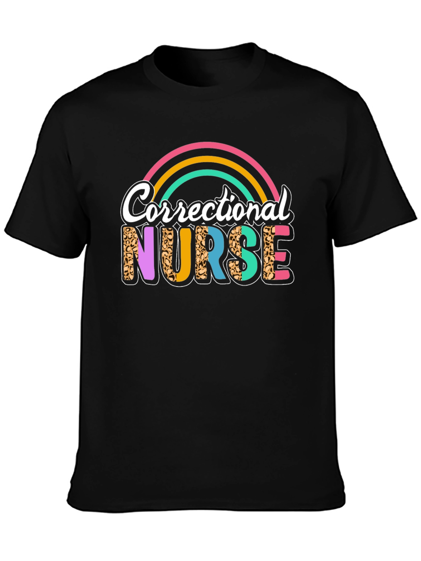 Correctional Nurse Rainbow Tee