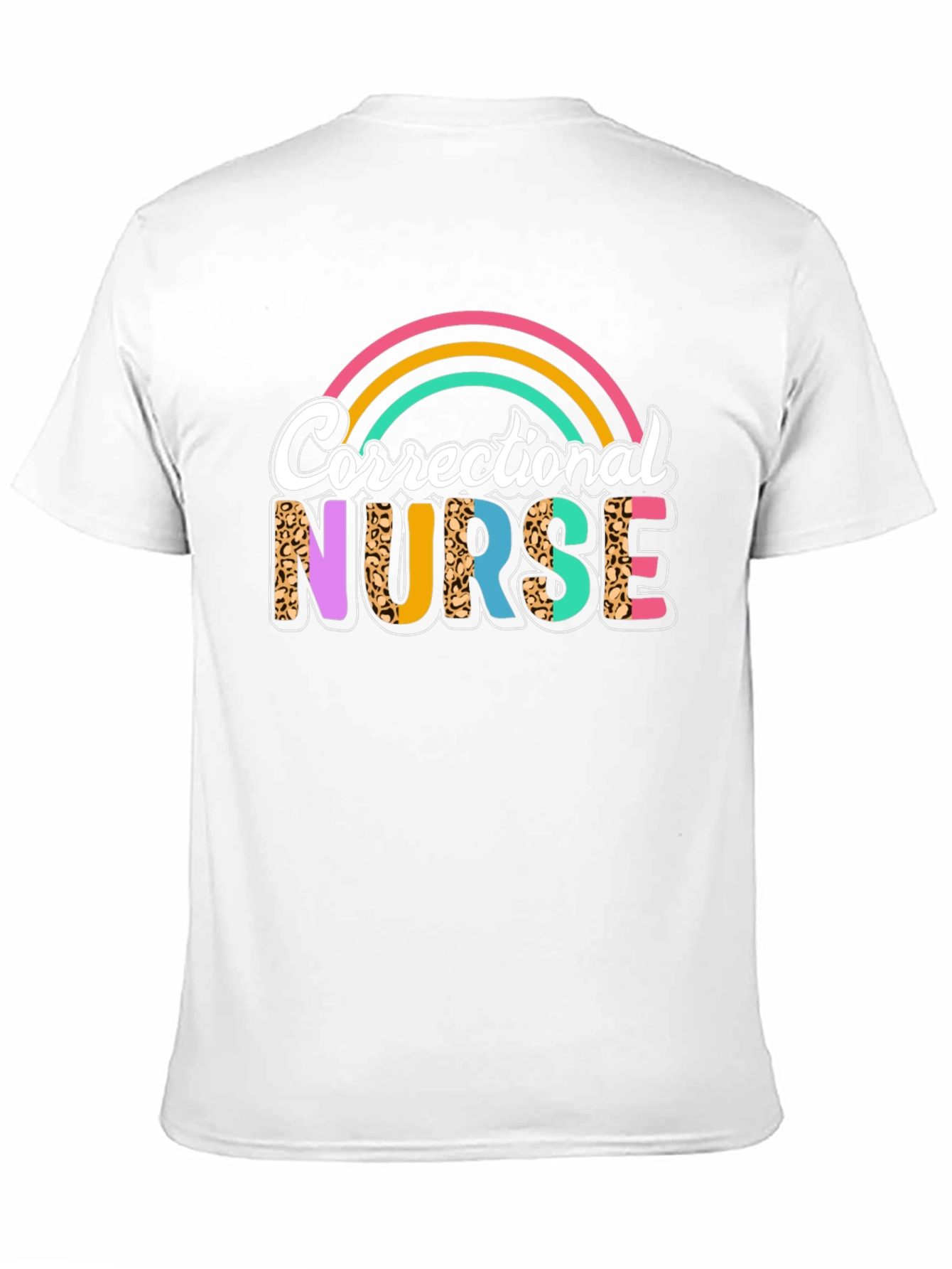 Correctional Nurse Rainbow Tee