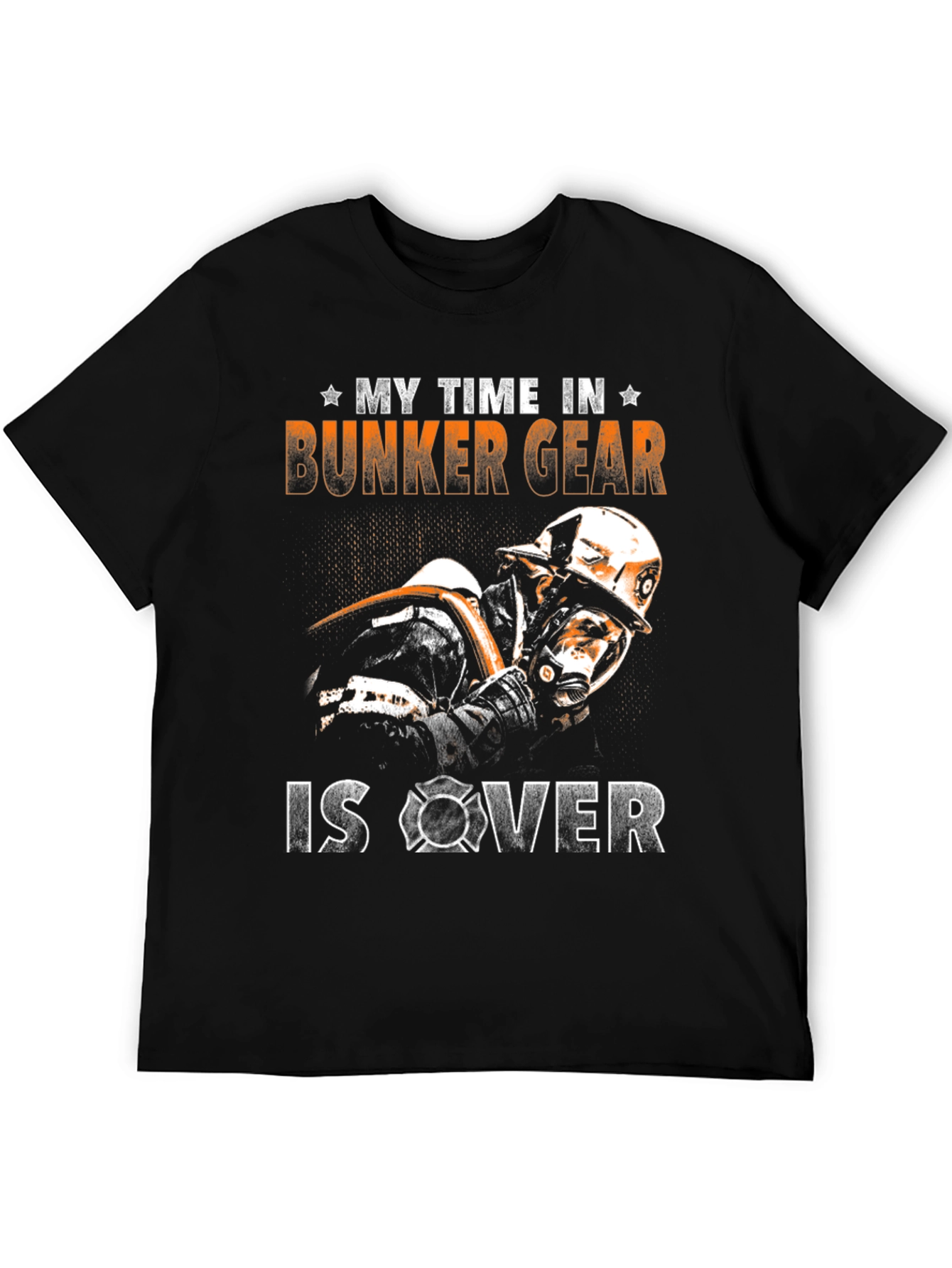 Firefighter Bunker Gear Retirement T-Shirt