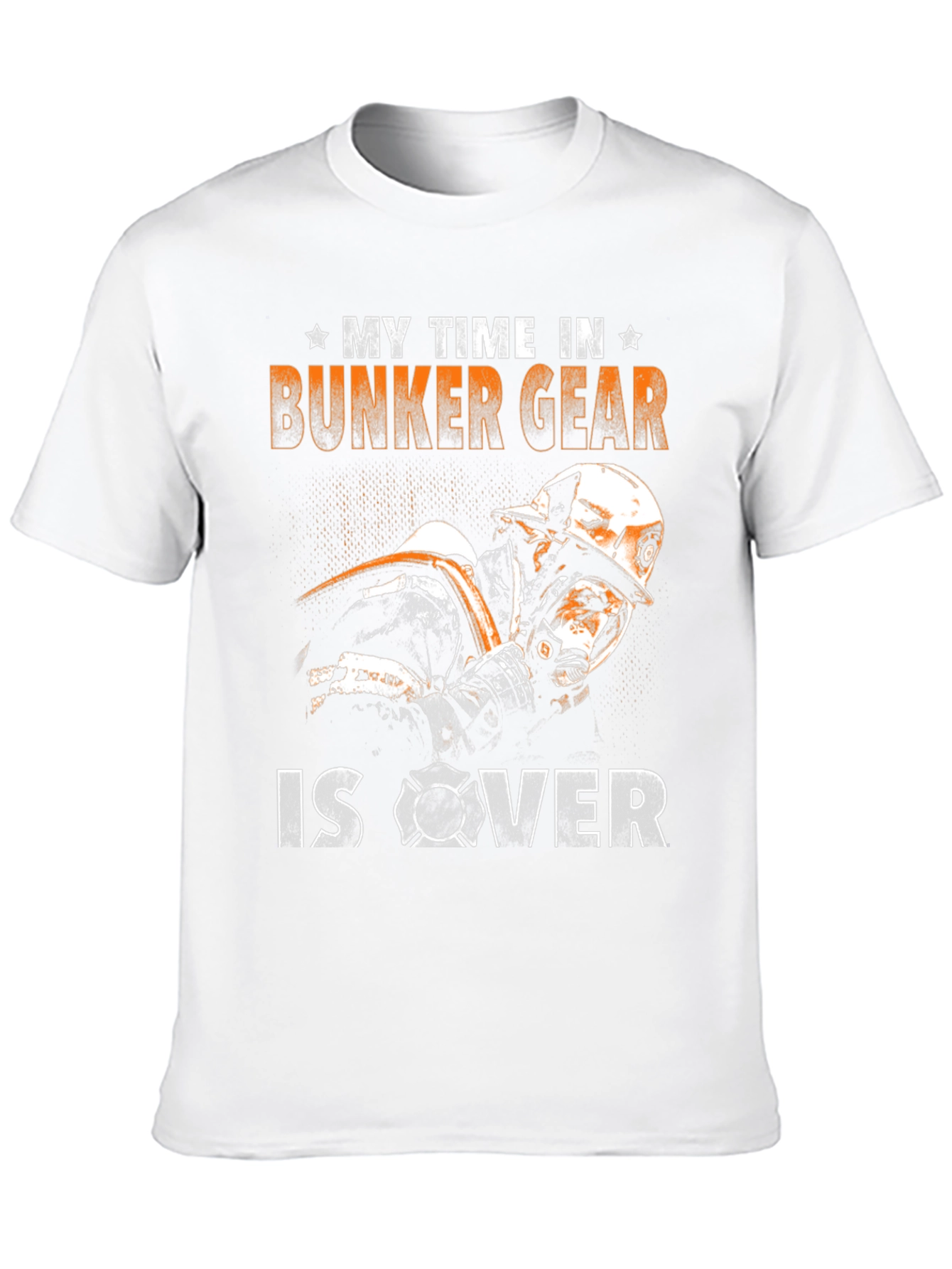 Firefighter Bunker Gear Retirement T-Shirt