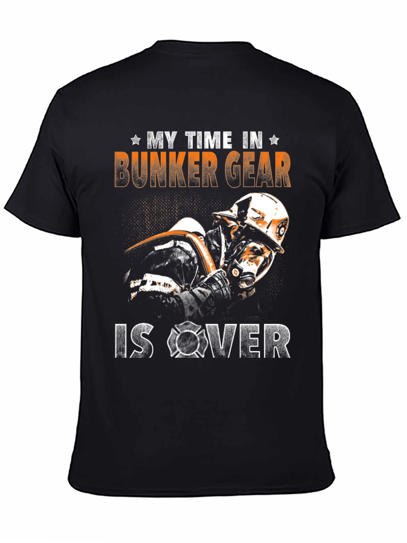 Firefighter Bunker Gear Retirement T-Shirt