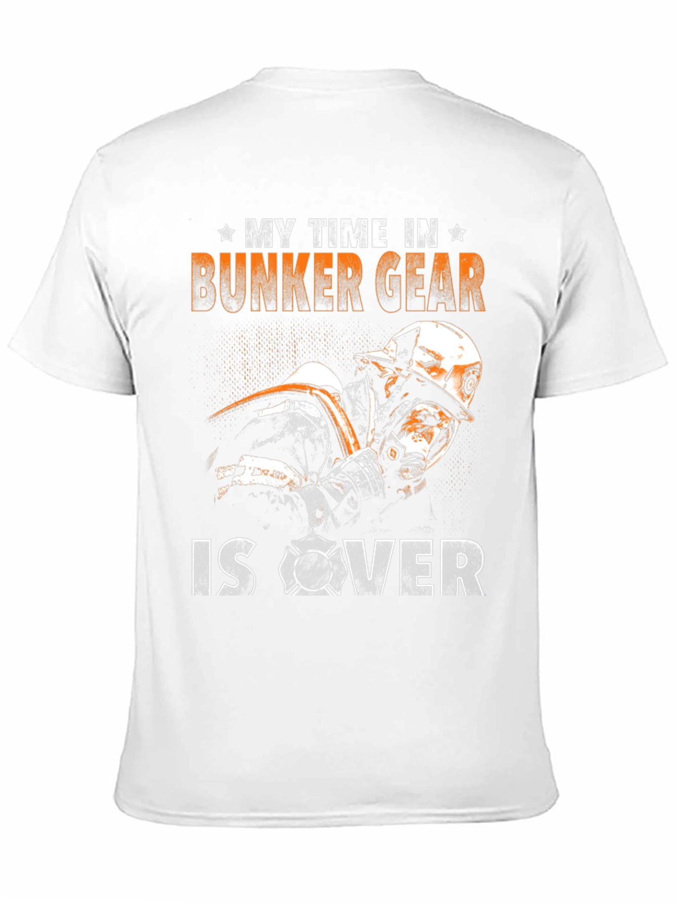 Firefighter Bunker Gear Retirement T-Shirt