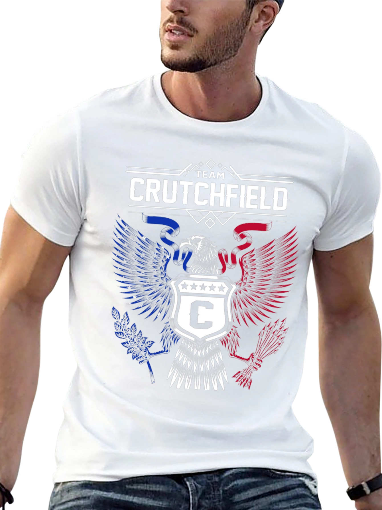 Team Crutchfield Eagle Crest Graphic T-Shirt