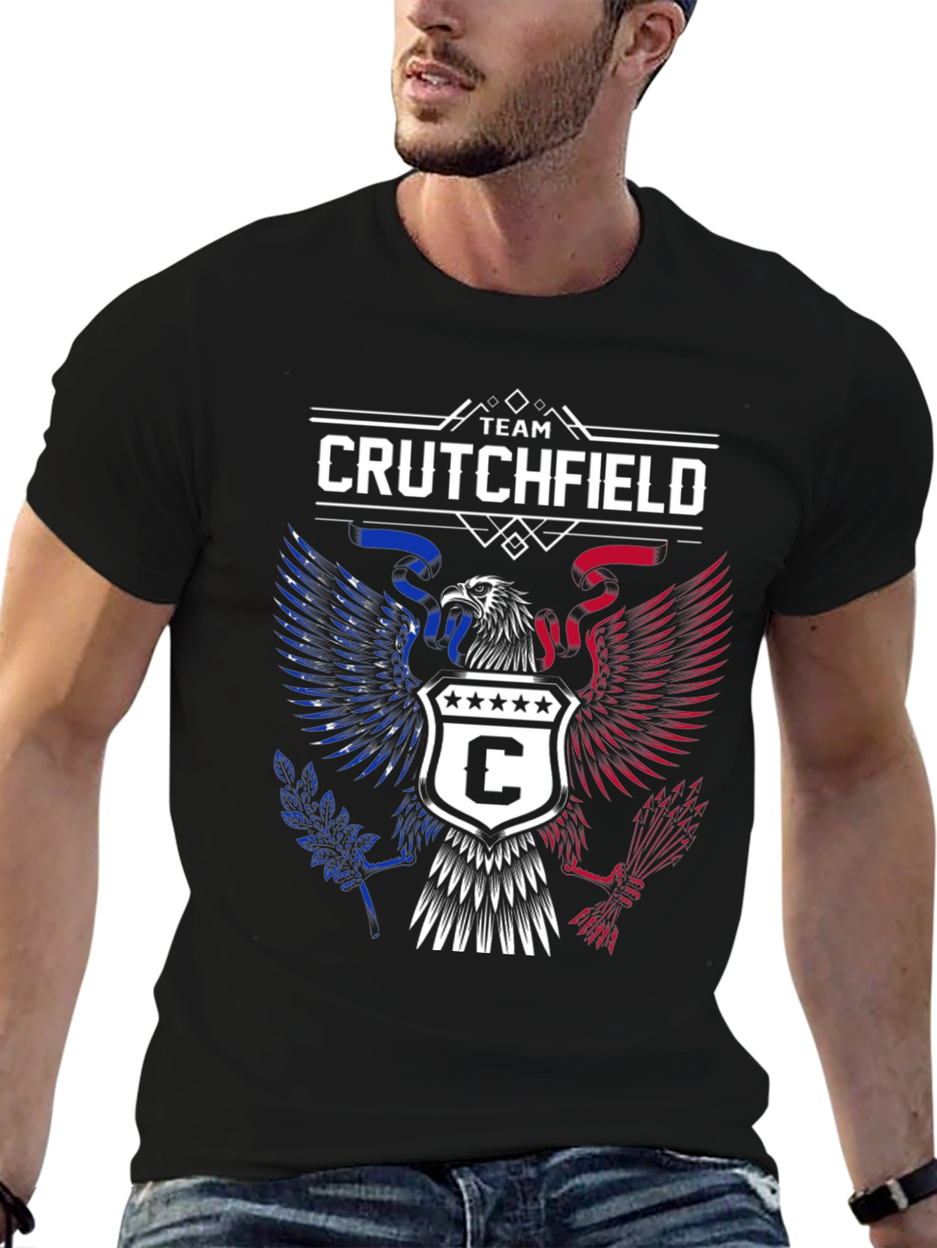 Team Crutchfield Eagle Crest Graphic T-Shirt