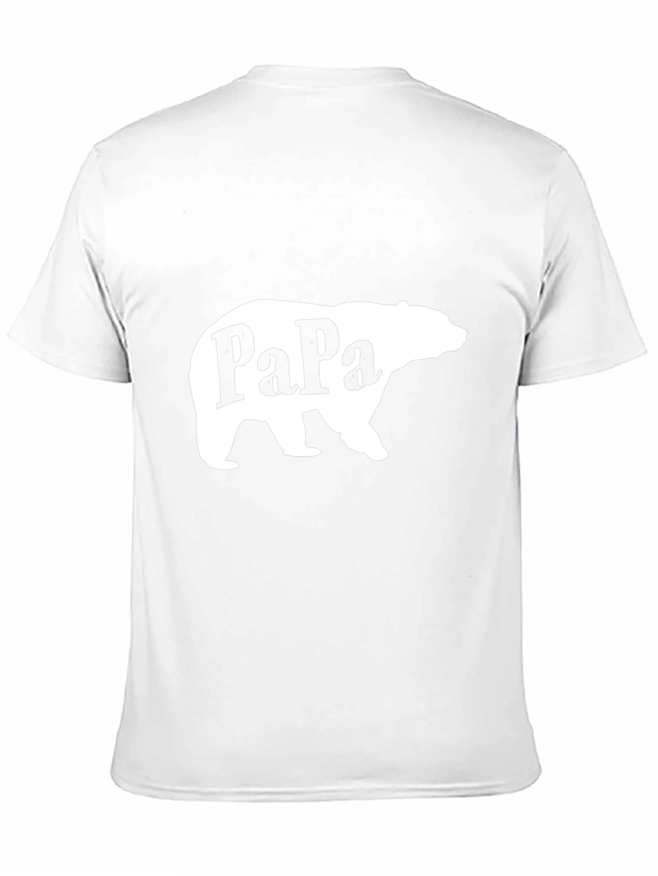 Papa Bear Graphic Tee - Black