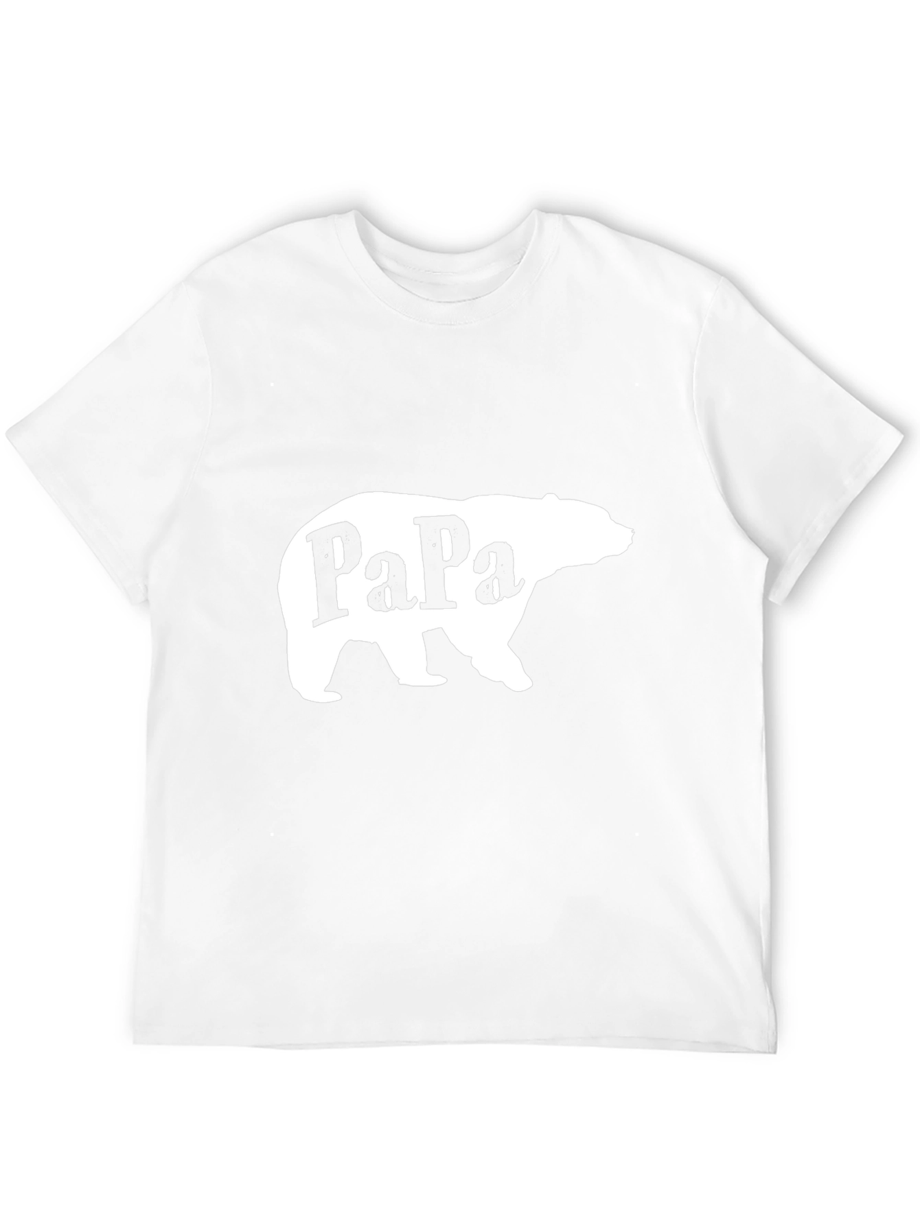 Papa Bear Graphic Tee - Black