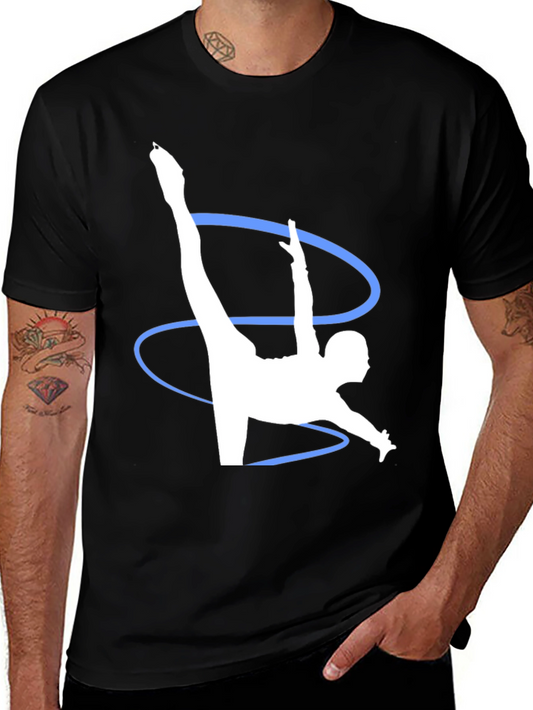 Figure Skating T-Shirt: Ice Skating Art Tee