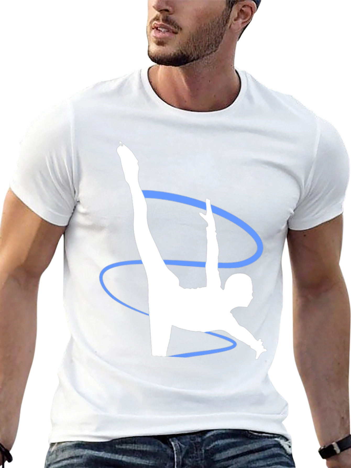 Figure Skating T-Shirt: Ice Skating Art Tee