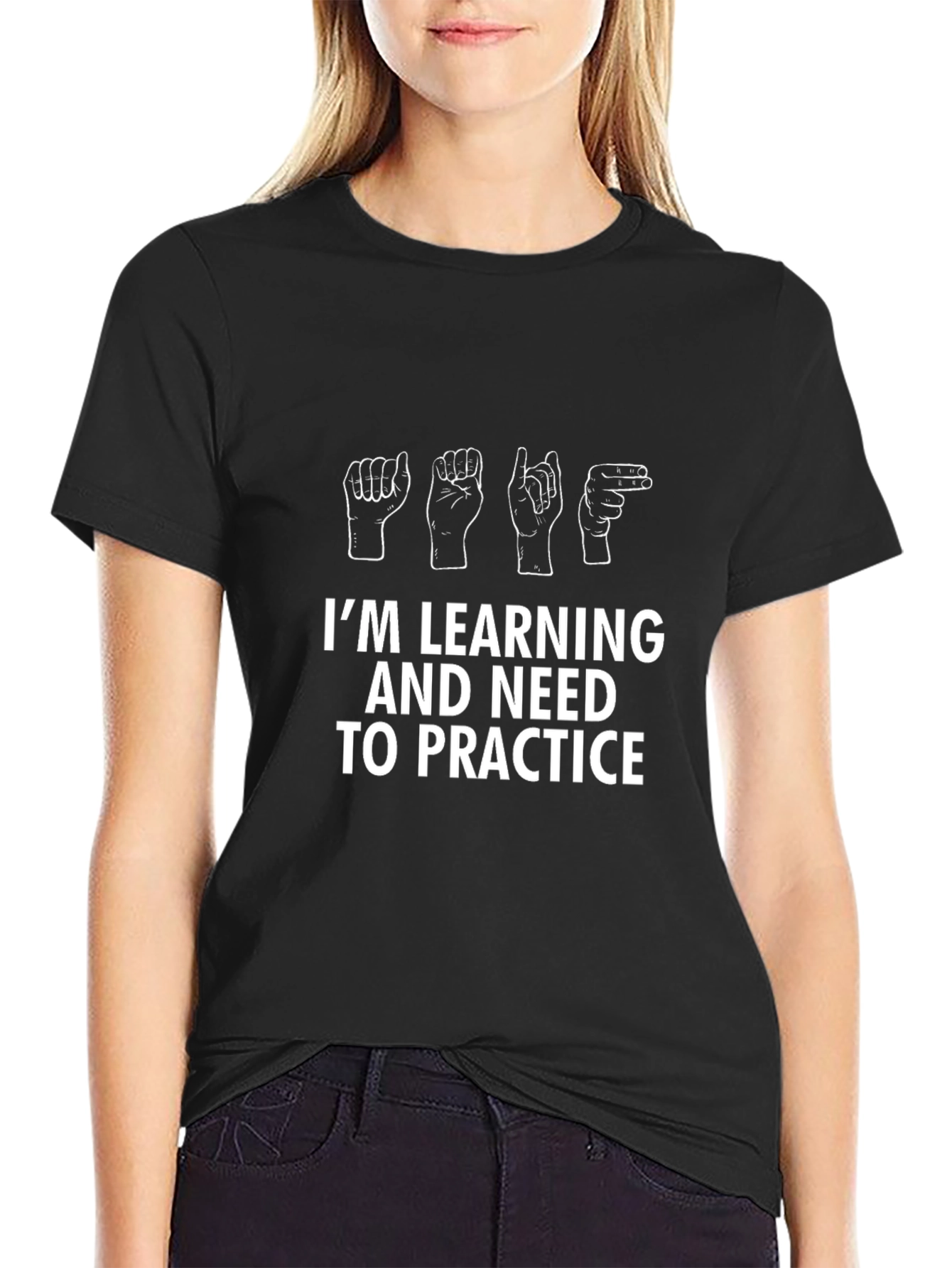 Sign Language Practice T-Shirt