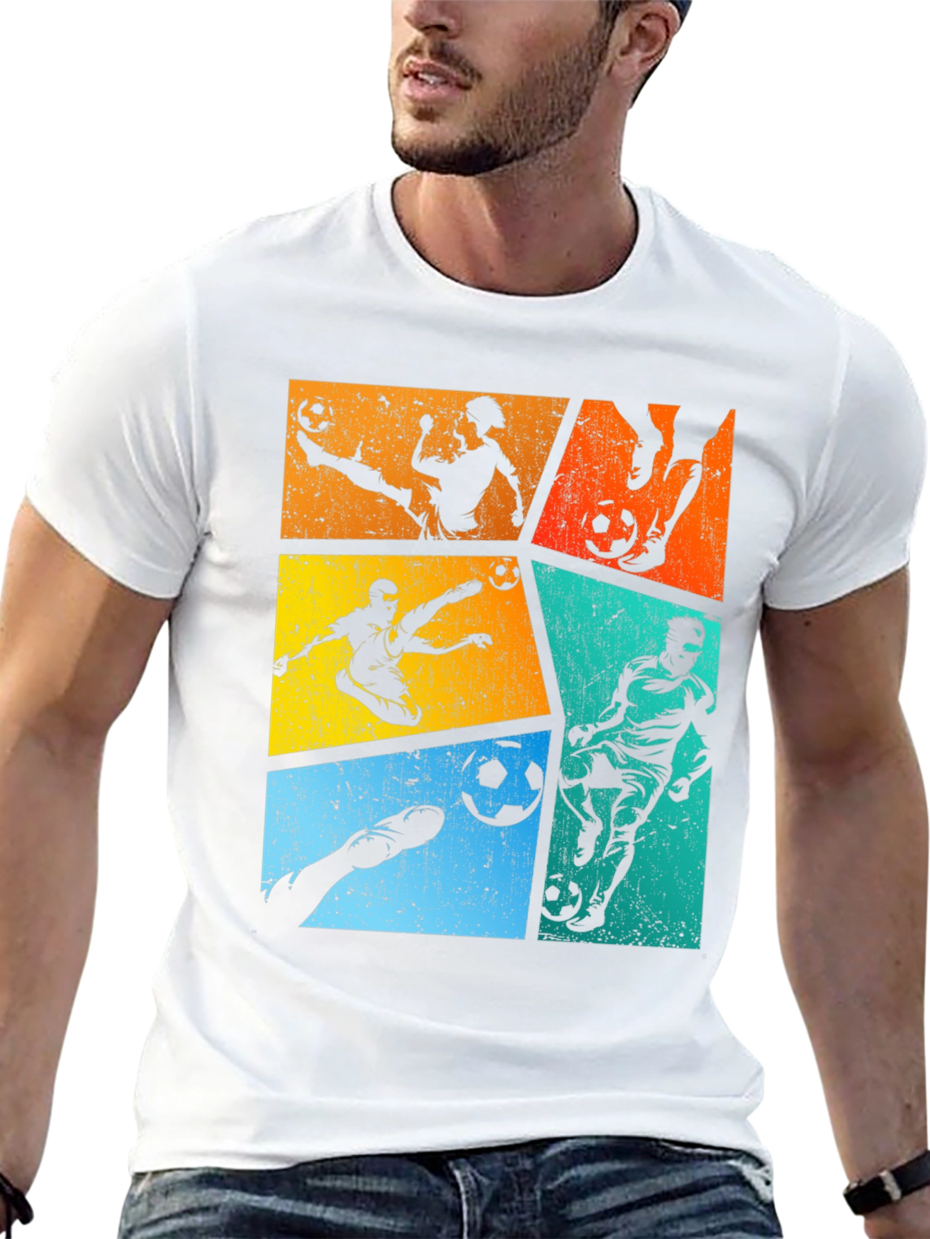 Retro Soccer Graphic Tee