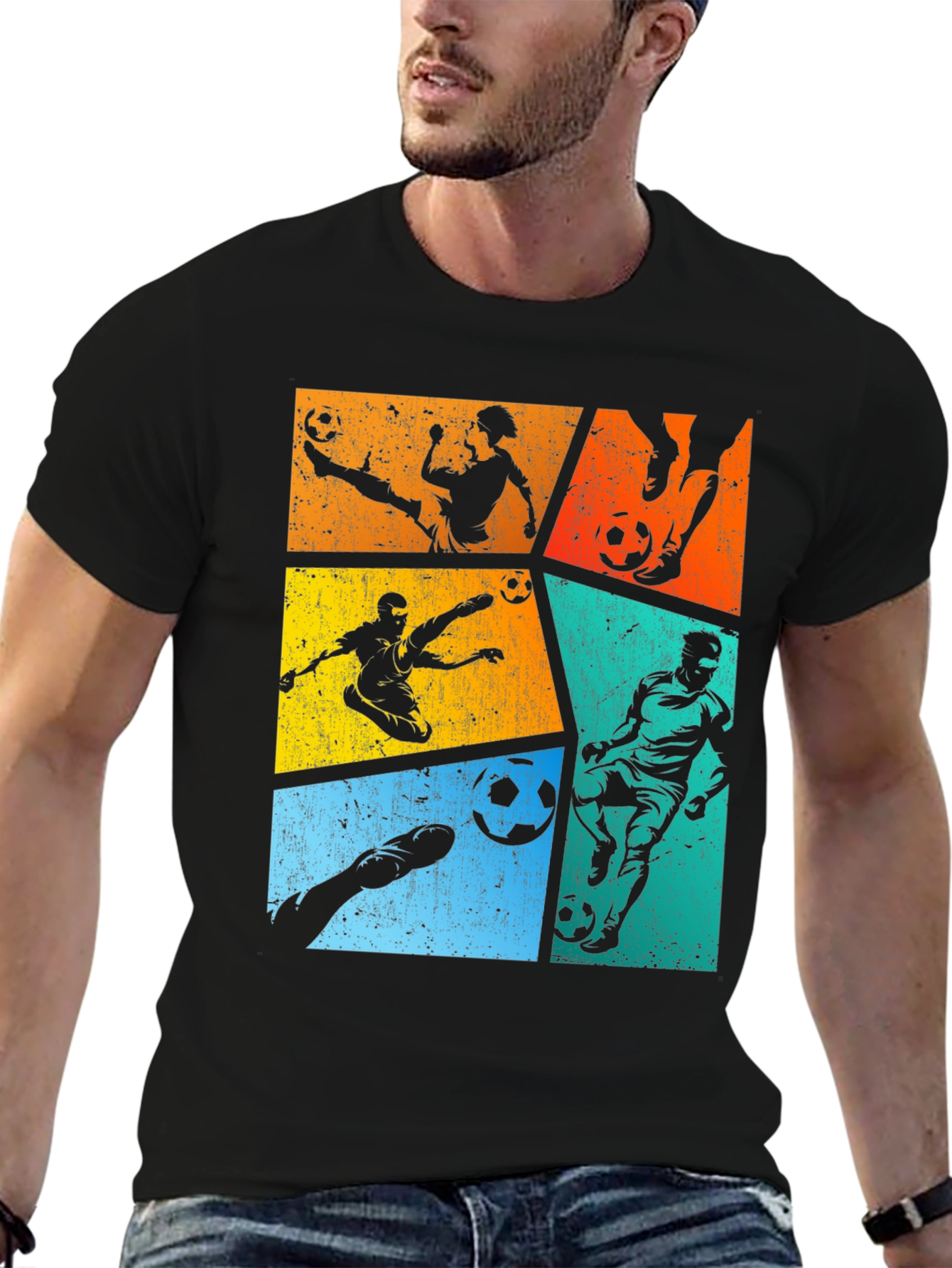 Retro Soccer Graphic Tee