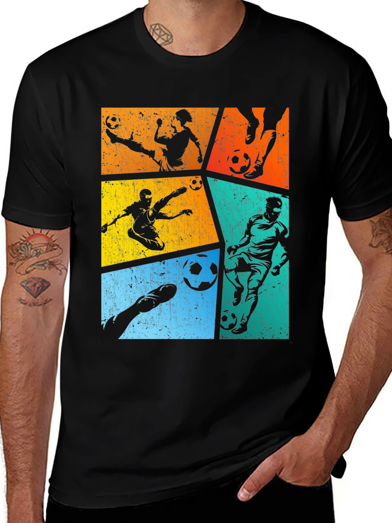 Retro Soccer Graphic Tee