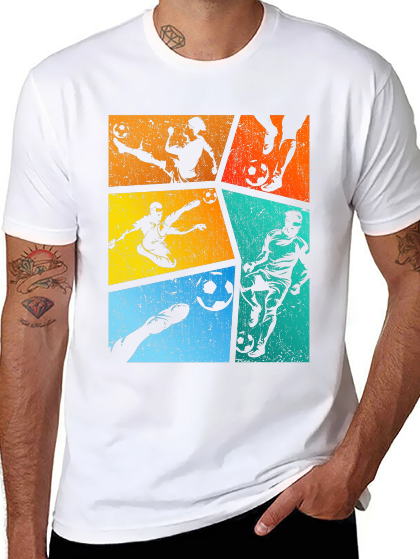 Retro Soccer Graphic Tee