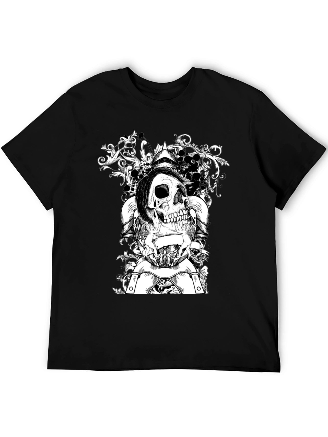 Skull Knight T-Shirt - Edgy Graphic Tee