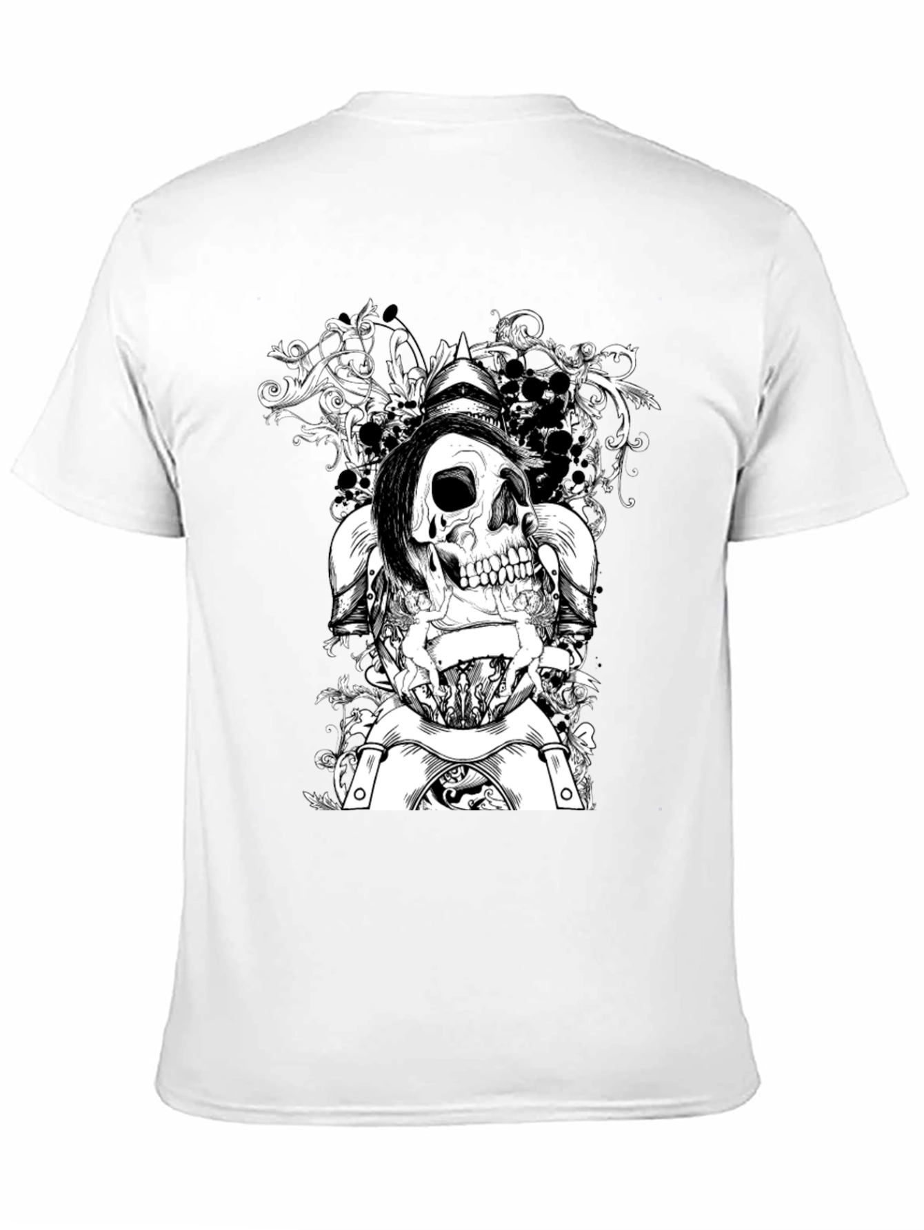 Skull Knight T-Shirt - Edgy Graphic Tee