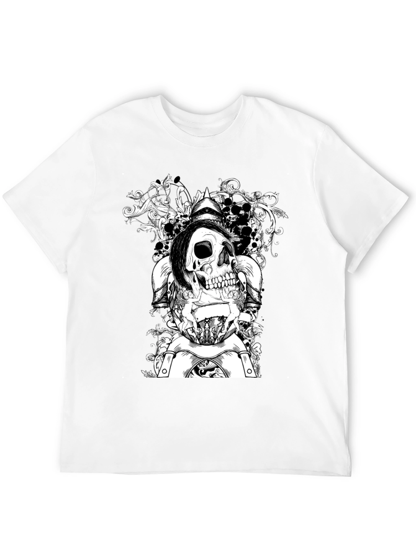 Skull Knight T-Shirt - Edgy Graphic Tee