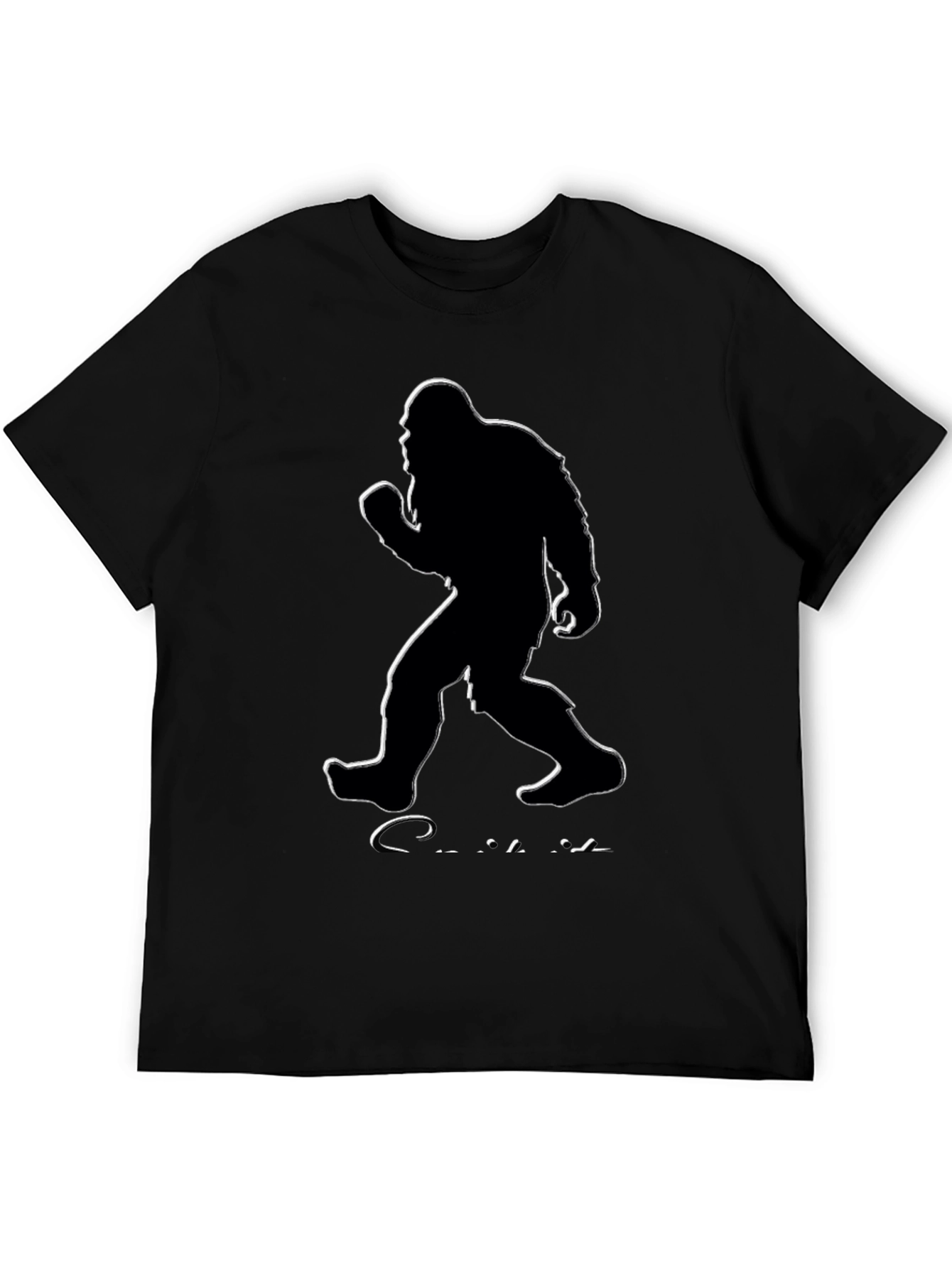 Bigfoot Silhouette Graphic T-Shirt