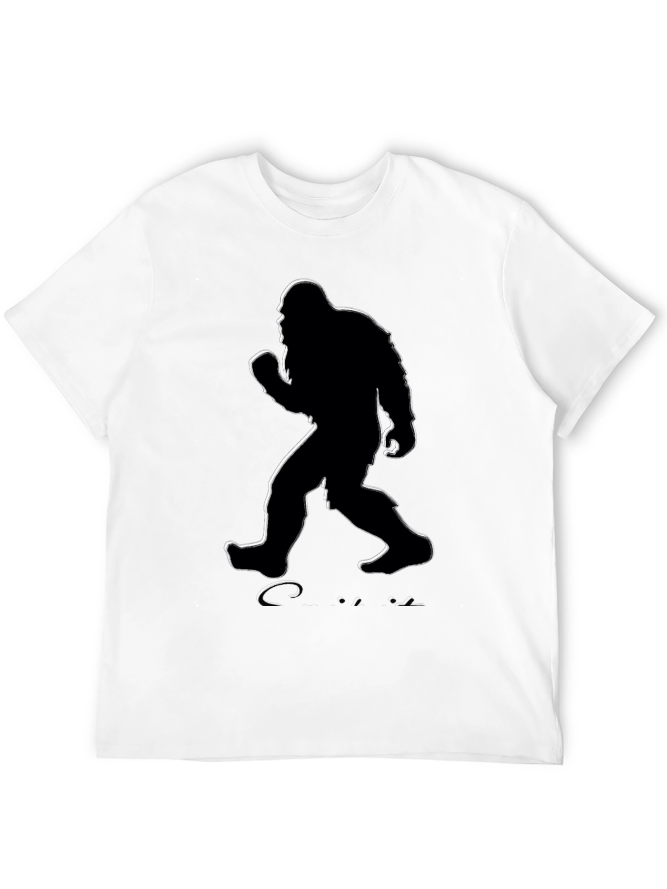 Bigfoot Silhouette Graphic T-Shirt